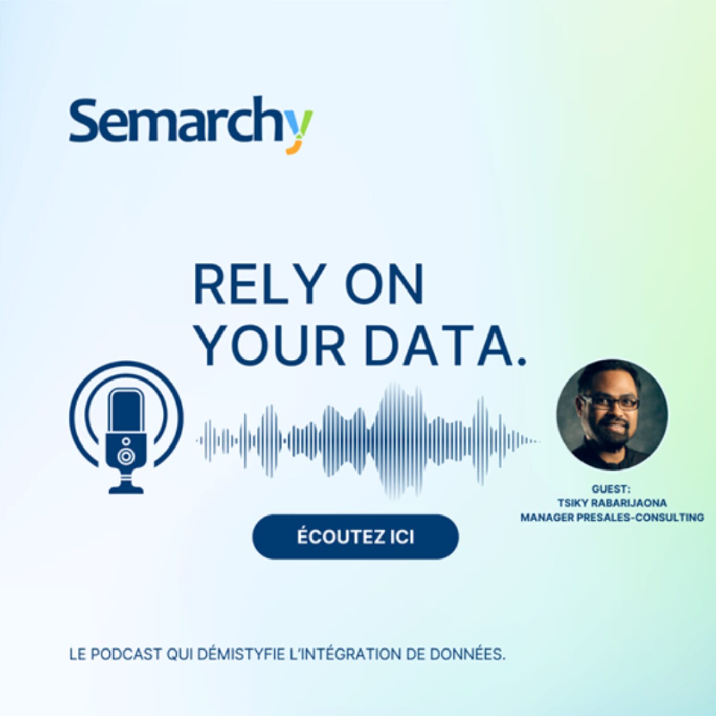 RELY ON YOUR DATA