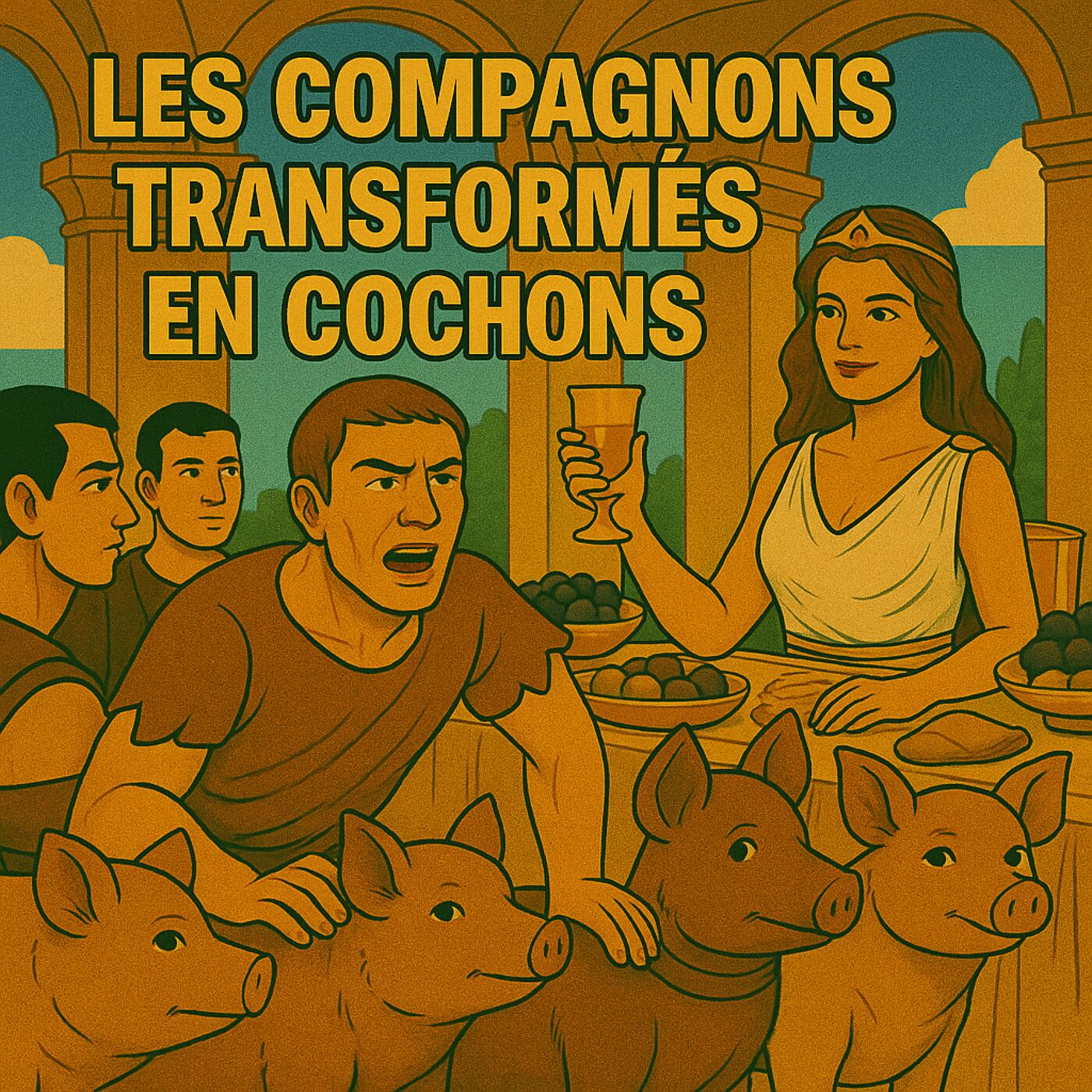 Les compagnons transformés en cochons / Ep 15