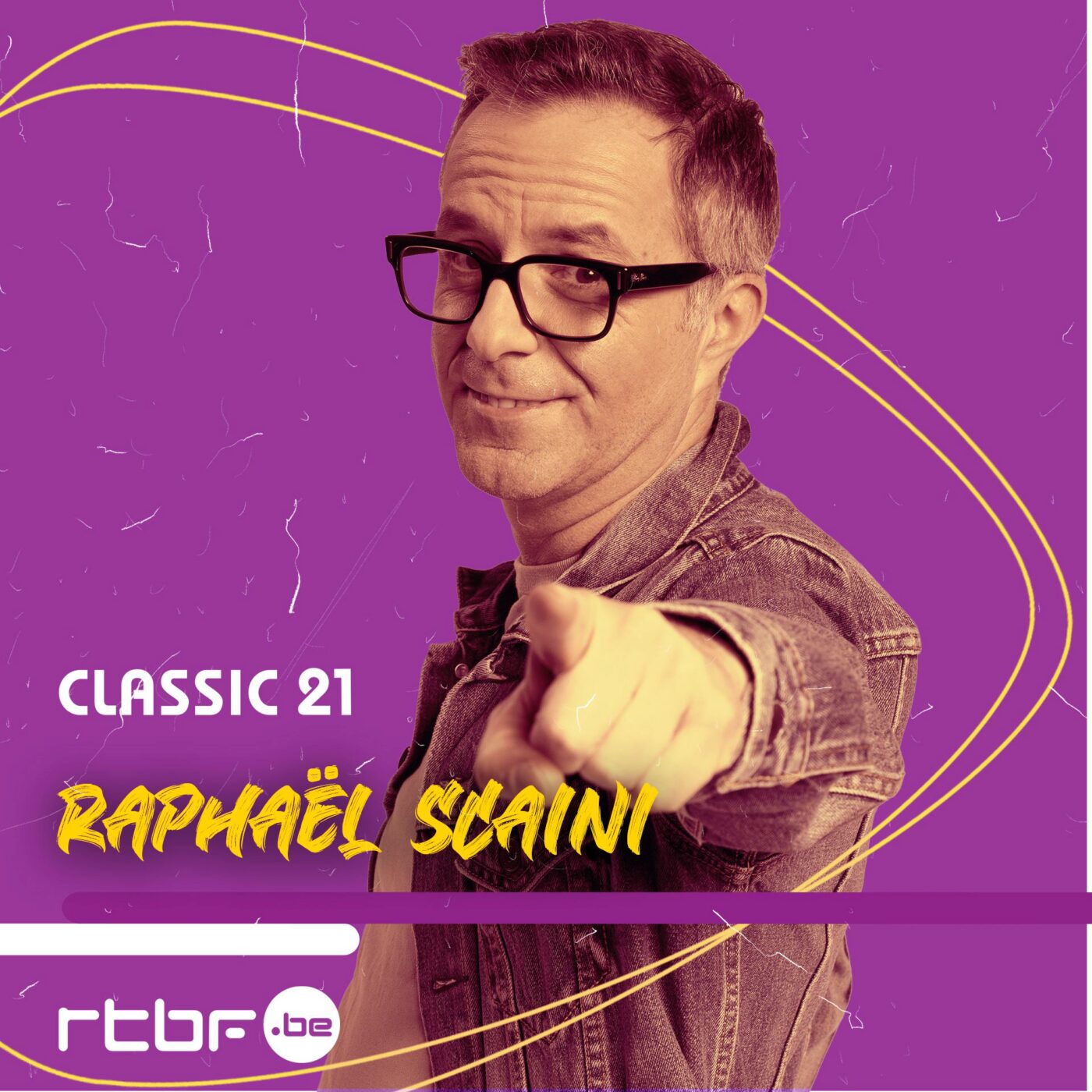 Raphael Scaini au micro de Dominique Dricot