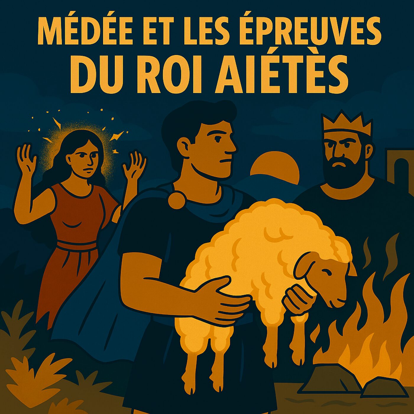Médée et les épreuves du roi Aiétès / Ep 4 Médée et les épreuves du roi Aiétès / Ep 4