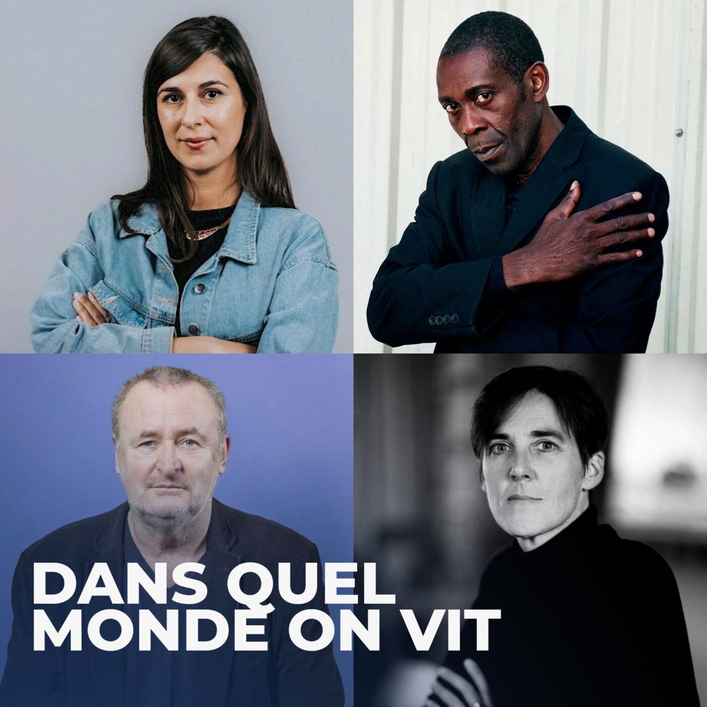 Parlement des écrivain.e.s : In Koli Jean Bofane, Velibor Čolić, Tülin Erkan et Gaea Schoeters