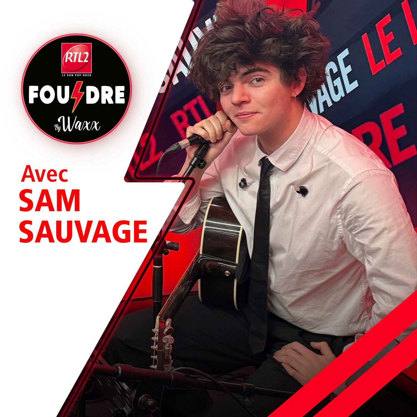 Sam Sauvage & Waxx interprètent "La Fin Du Monde" en live dans Foudre