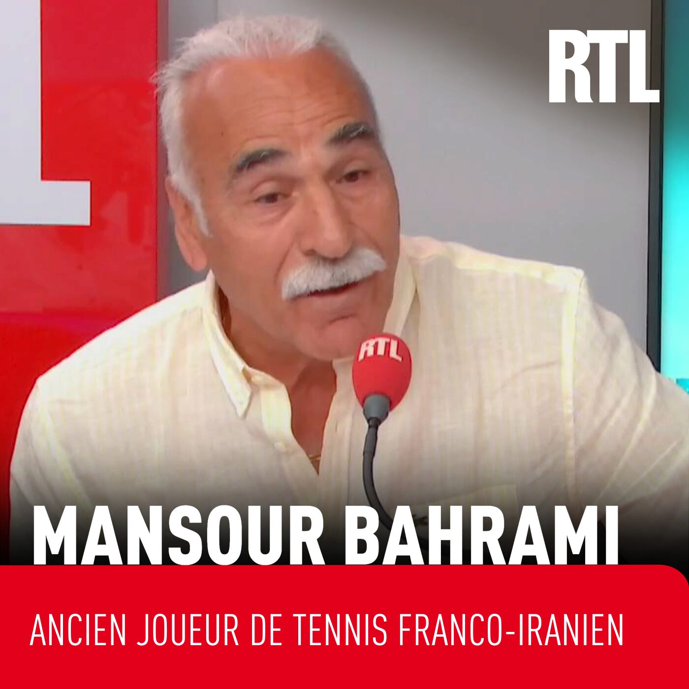 L'ex-joueur de tennis franco-iranien Mansour Bahrami regrette que la guerre ne fasse que "durcir" le régime de Téhéran episode artwork