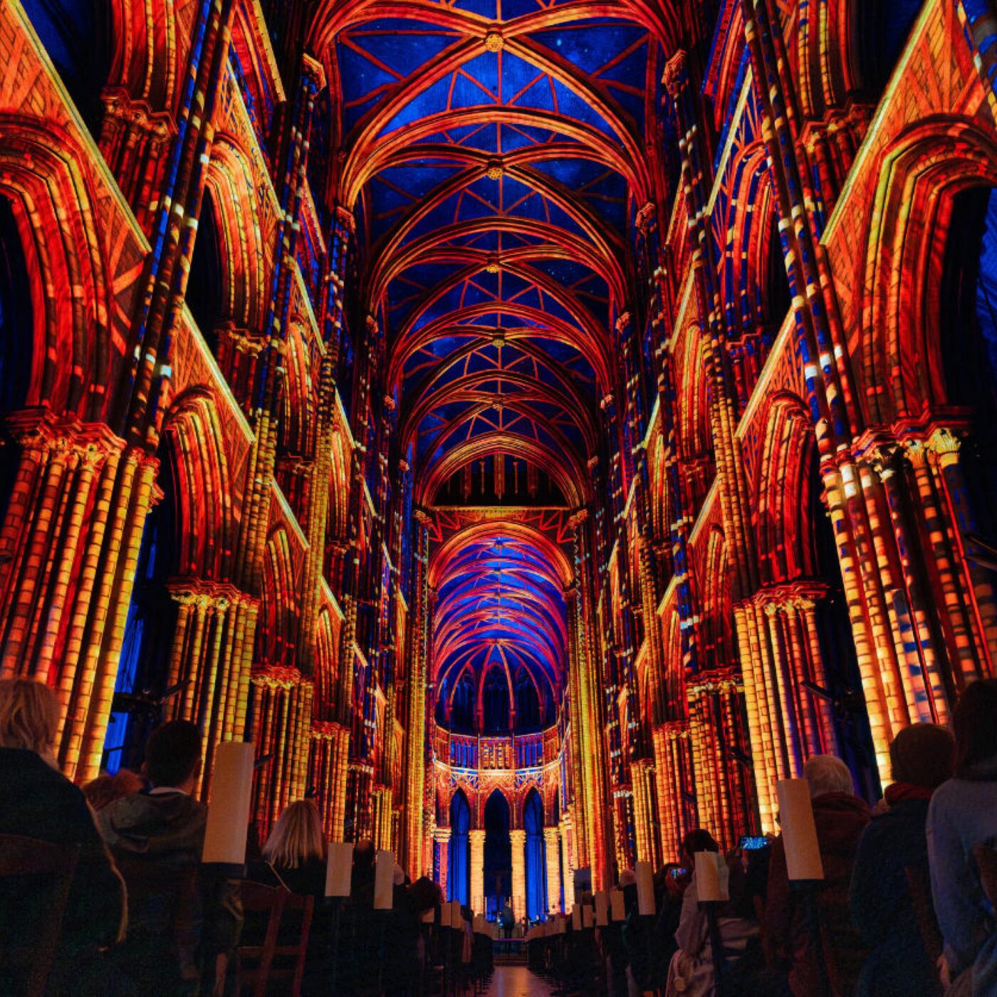 Alexis Foglierini, pour Luminiscence spectacle son et lumière à la cathédrale episode artwork