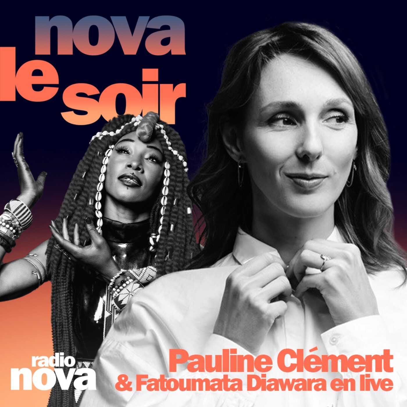 Pauline Clément : Orelsan, Coacolac & "les 400 coups" (+ live de Fatoumata Diawara) — Nova le soir cover