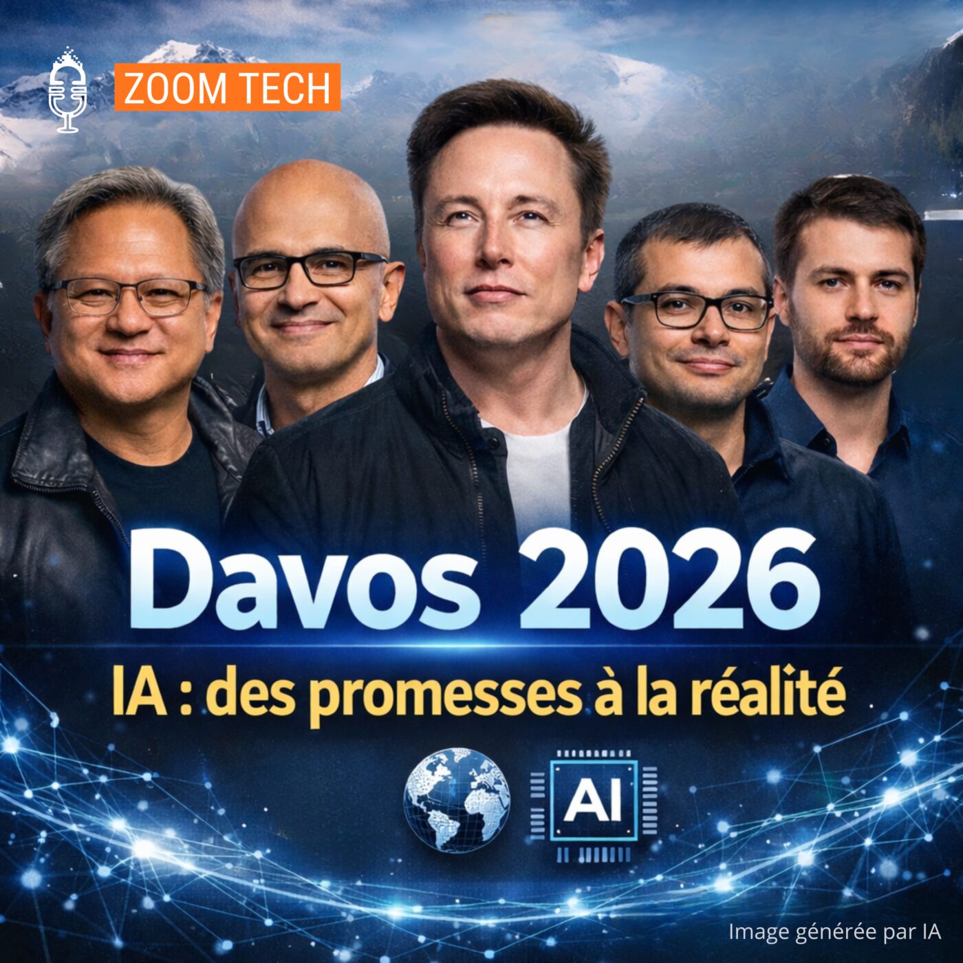 🔎 Davos 2026 : l’IA au cœur du pouvoir mondial (Zoom Tech)