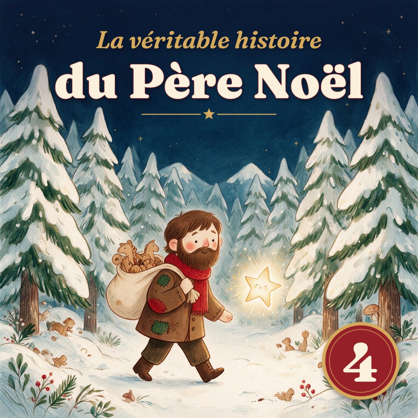 Couverture de 4 Décembre : L'histoire vraie du Père Noël !