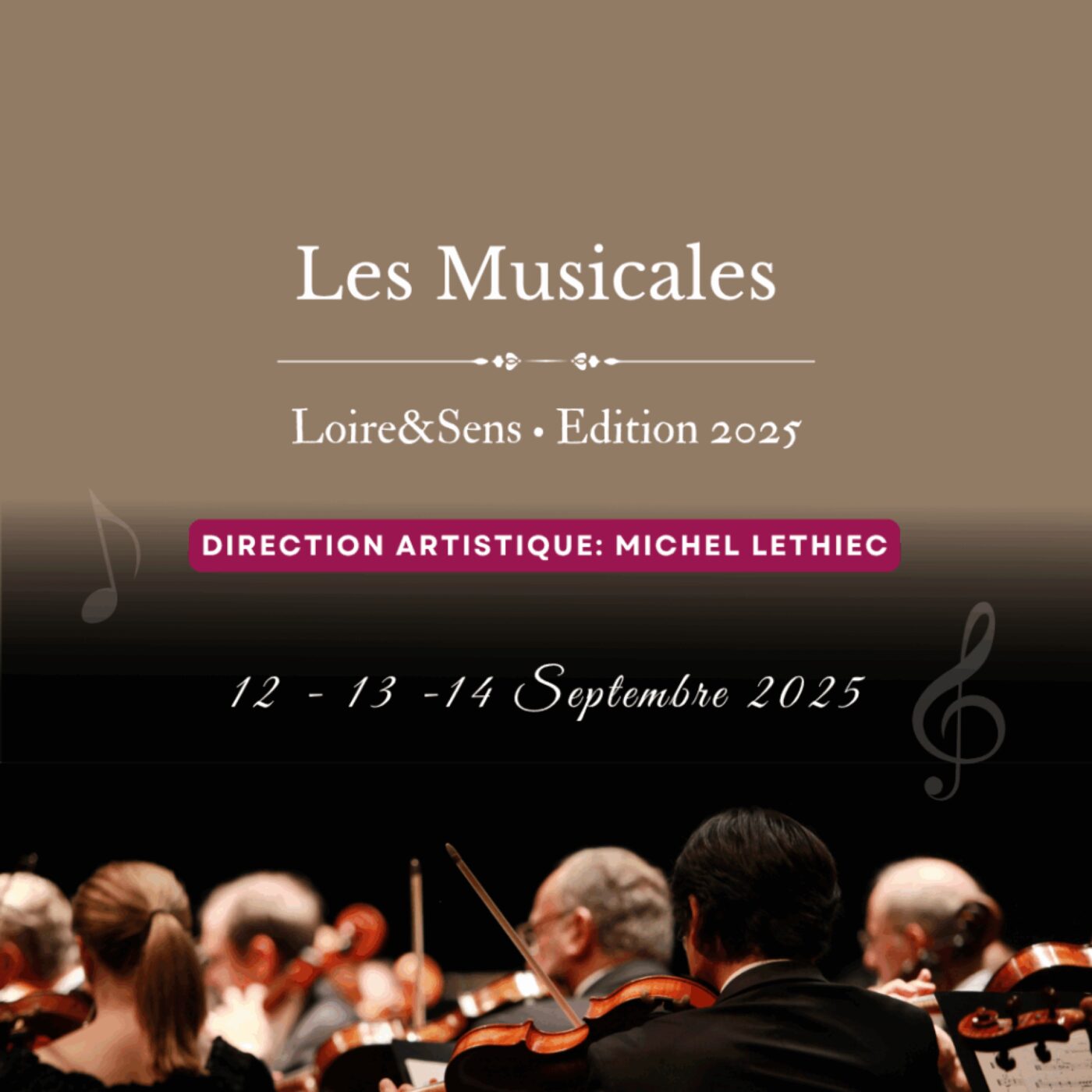 Les musicales Loire & Sens à Juigné sur Loire les 12,13 et 14 septembre ! episode artwork