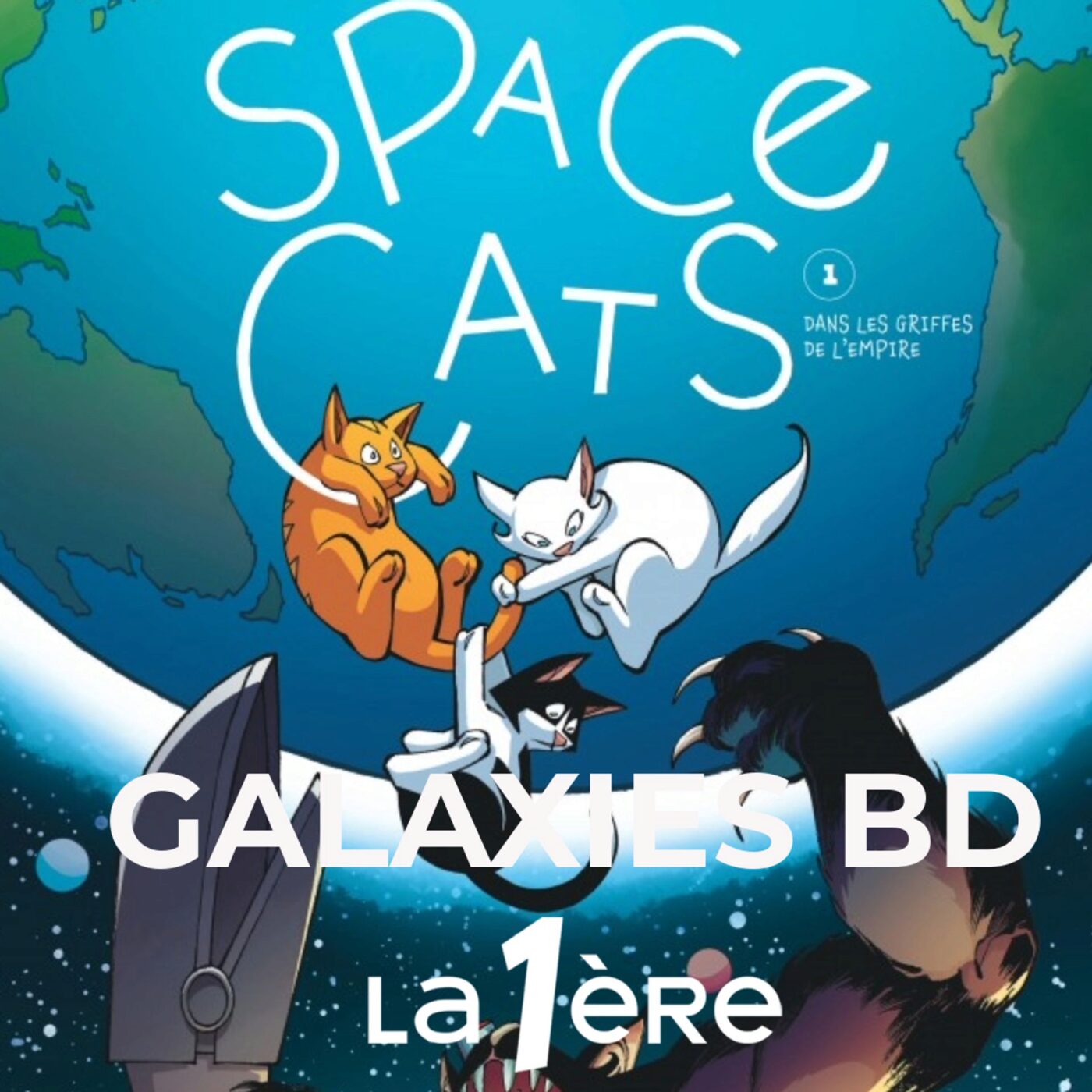 Kid Toussaint et Clarke "Space Cats - Tome 1" aux éditions Le Lombard. episode artwork