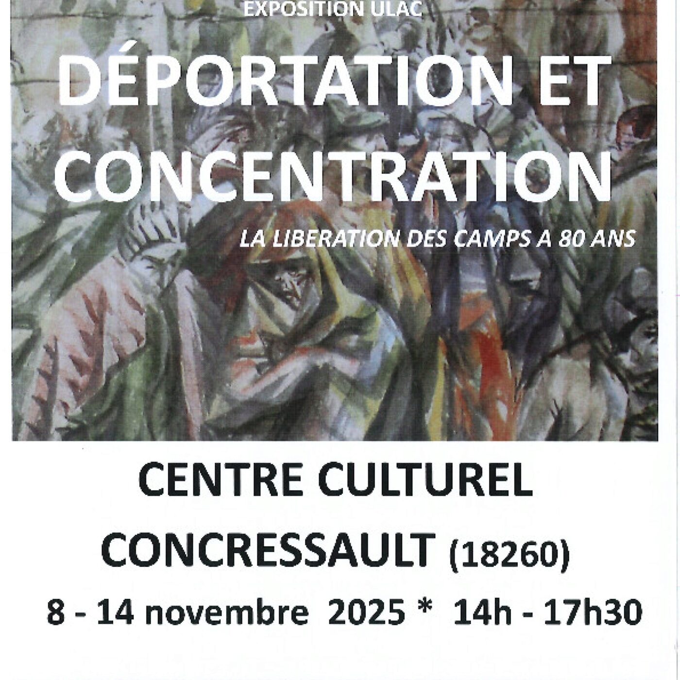 A Concressault, une exposition sur la déportation et la concentration episode artwork