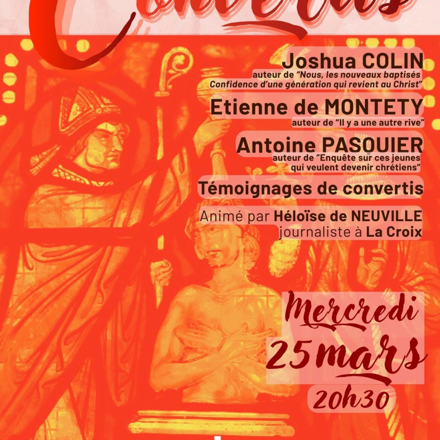 La soirée des convertis à l'espace Bernanos