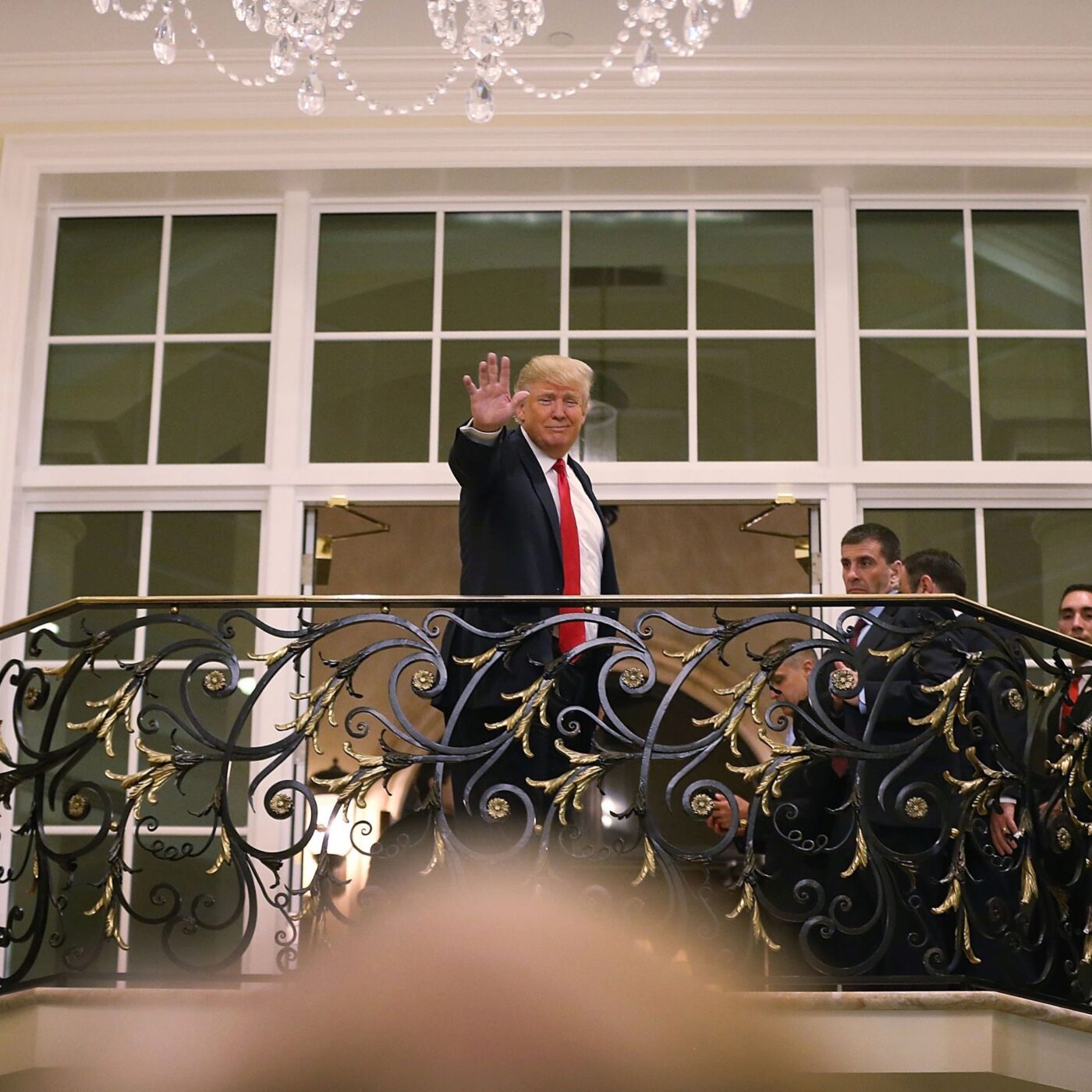 Donald Trump transformé en seigneur féodal