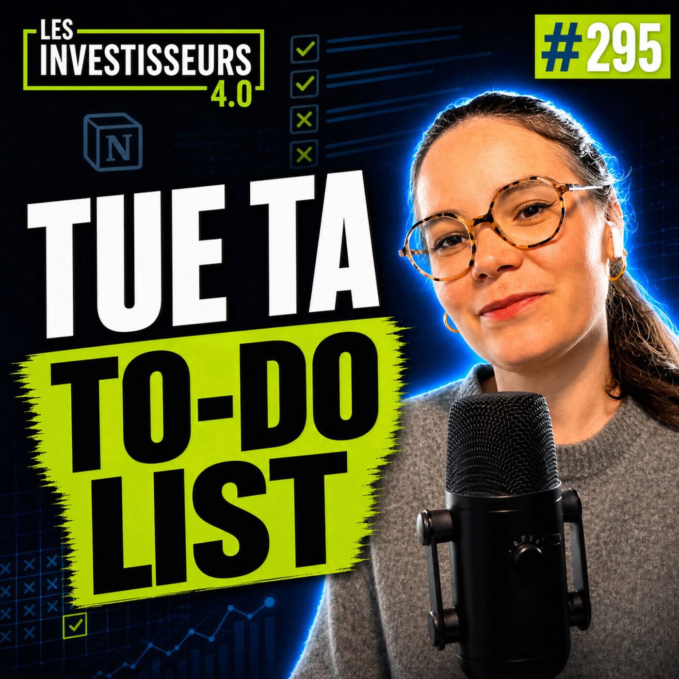 episode cover 295 - Tue ta to-do list avec Claire Vitoux