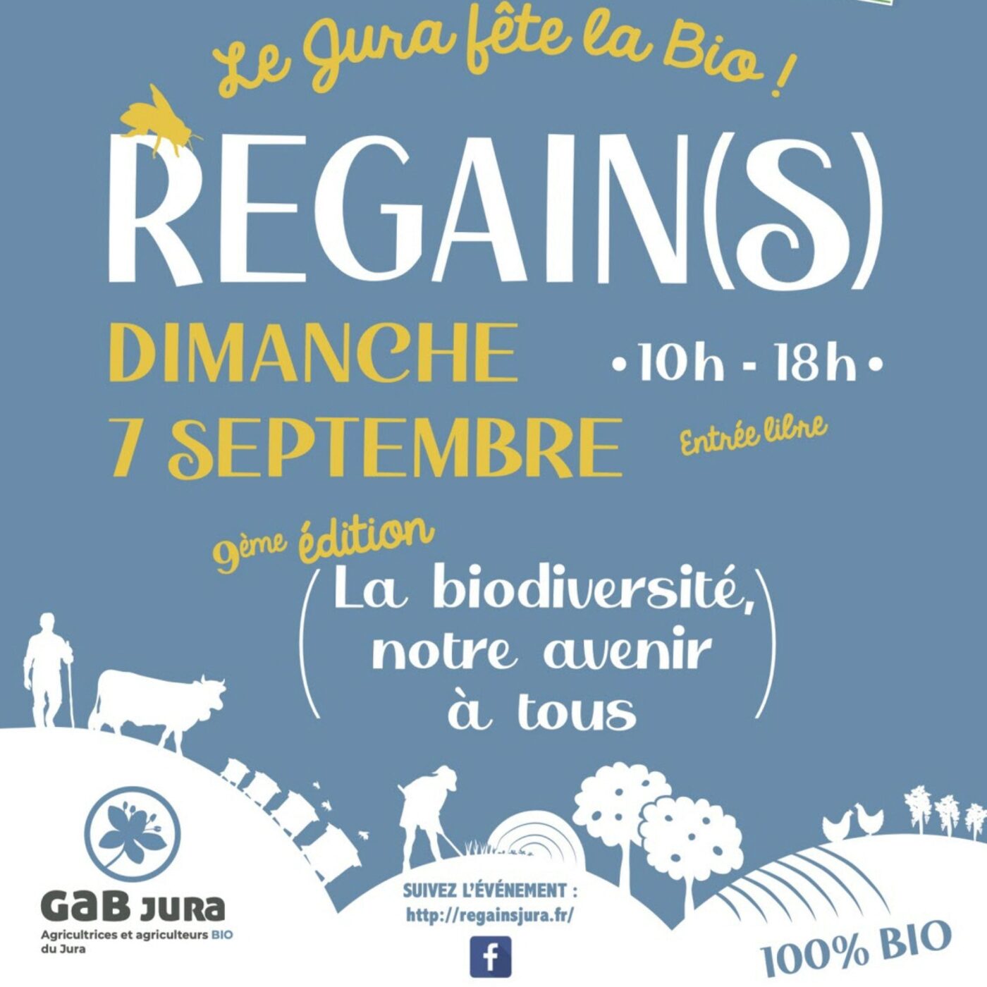 La biodiversité au coeur de "Regain(s), le Jura fête la bio" à Lons-le-Saunier episode artwork