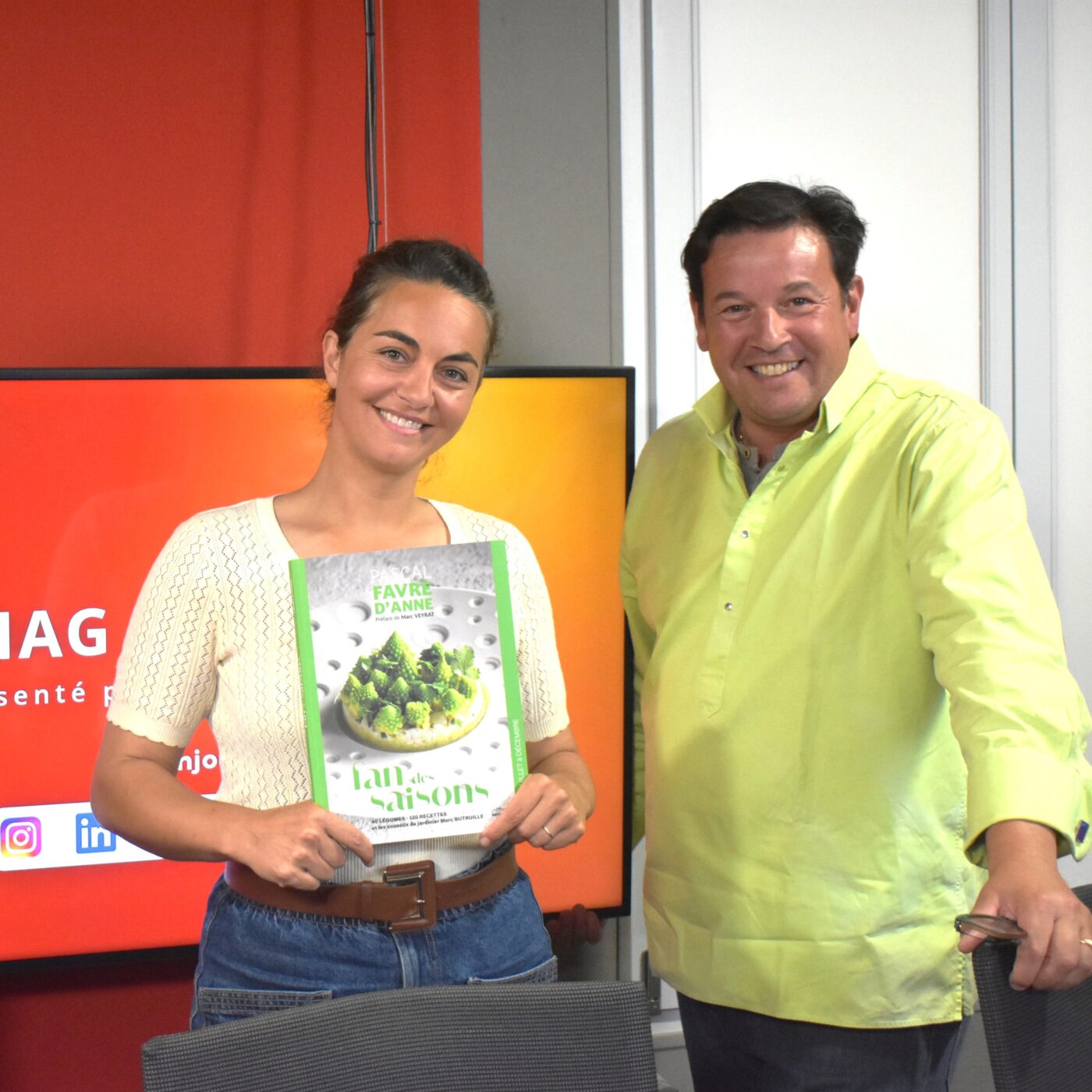"Fan de saisons" : entre recettes et racines, le livre de Pascal Favre d'Anne