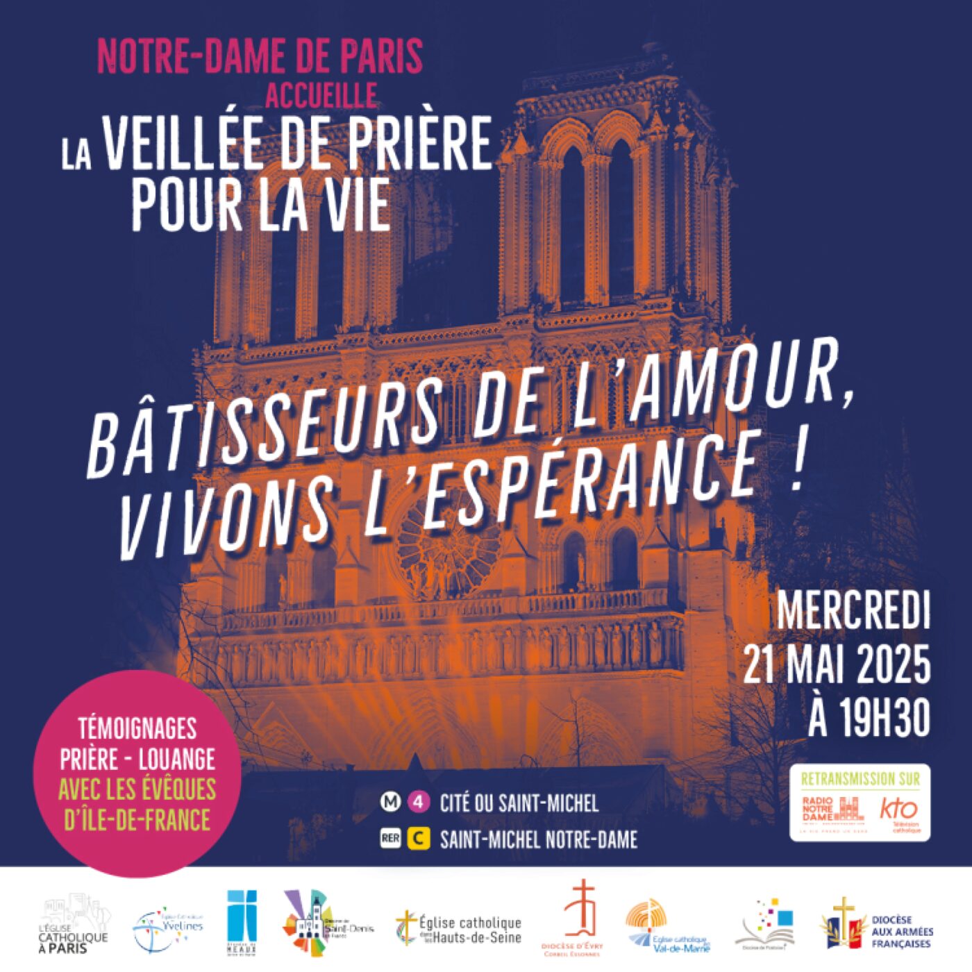 Les diocèses franciliens organisent une veillée pour la vie episode artwork