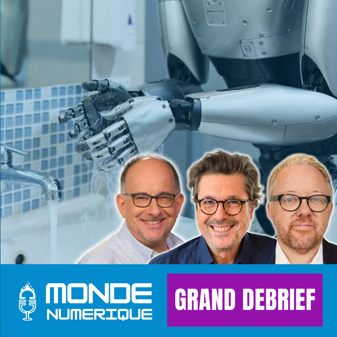 ☕️ GRAND DEBRIEF (nov. 25) – 3 ans de ChatGPT, Google contre-attaque… et les robots se lavent-ils les mains ?