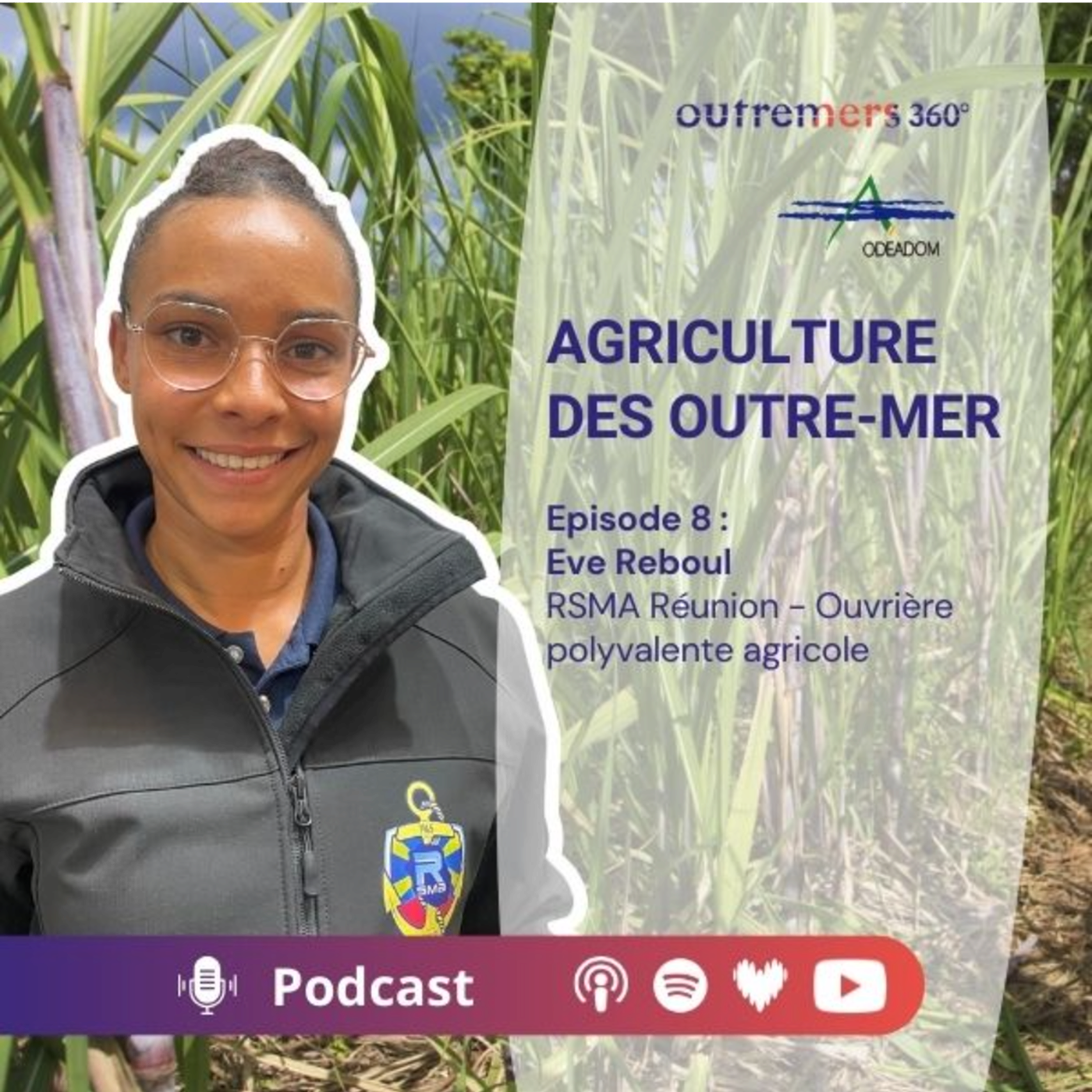 Episode 08_Eve Reboul - Ouvrière Polyvalente Agricole RSMA RÉUNION episode artwork