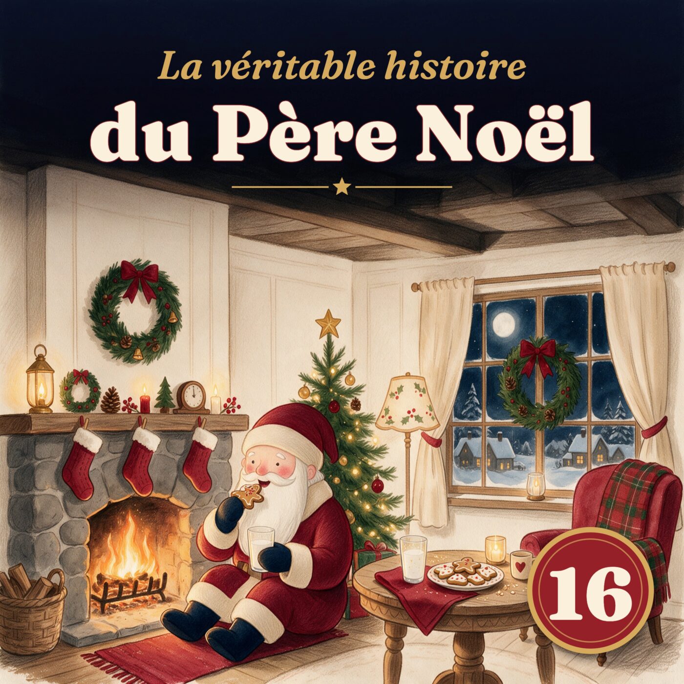 Couverture de 16 Décembre : L'histoire vraie du Père Noël !