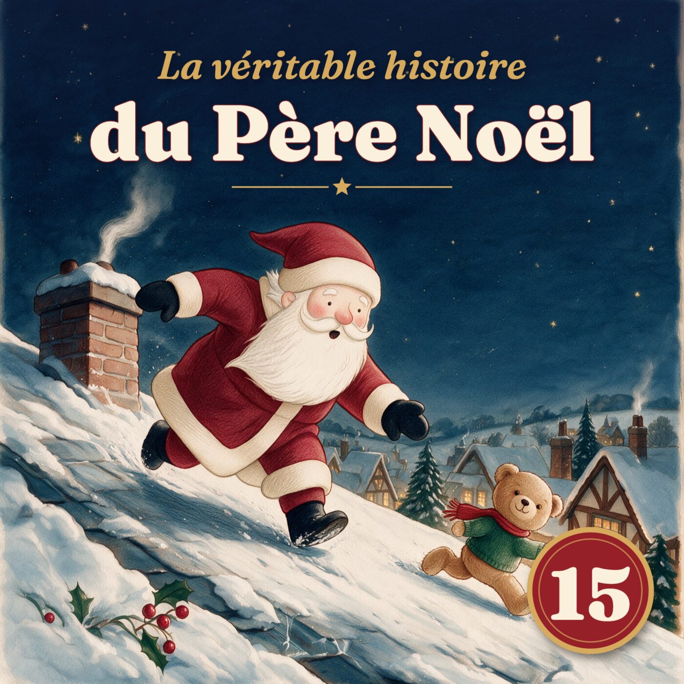 Couverture de 15 Décembre : L'histoire vraie du Père Noël !