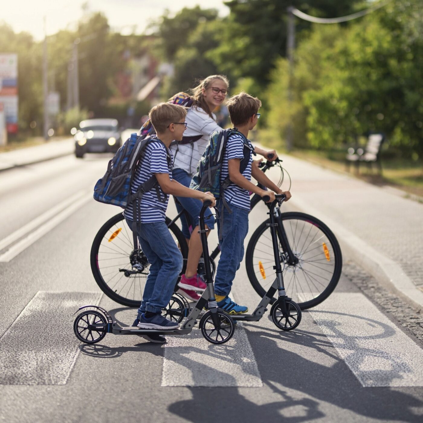 Ambiance rentrée scolaire, en voiture, à vélo ou à pieds : reprenons les bons réflexes ! episode artwork