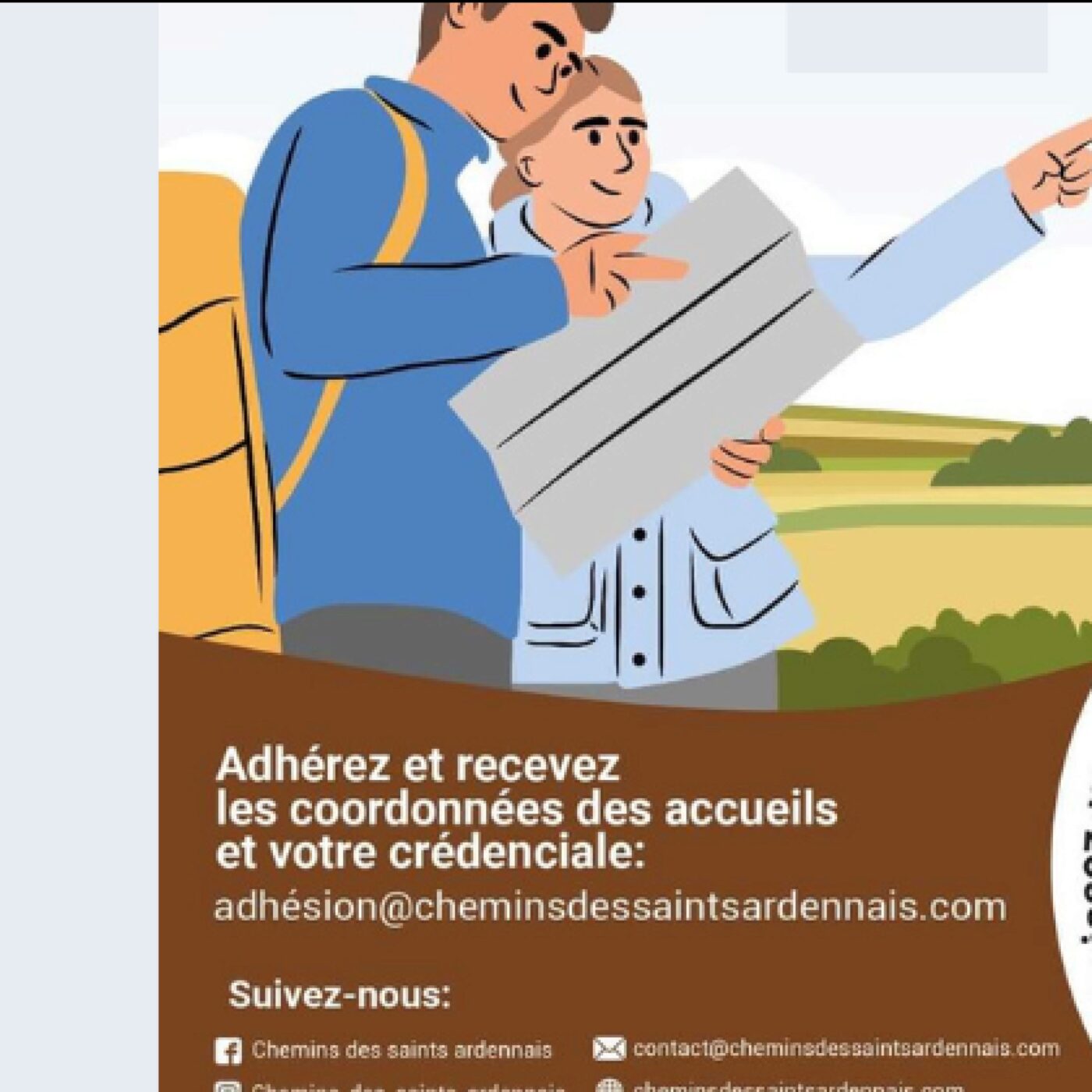 Marcher sur les pas des saints Ardennais