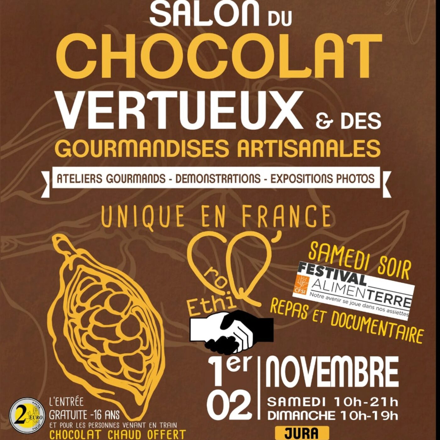 Le 1er Salon du chocolat vertueux et des gourmandises artisanales à Orchamps episode artwork