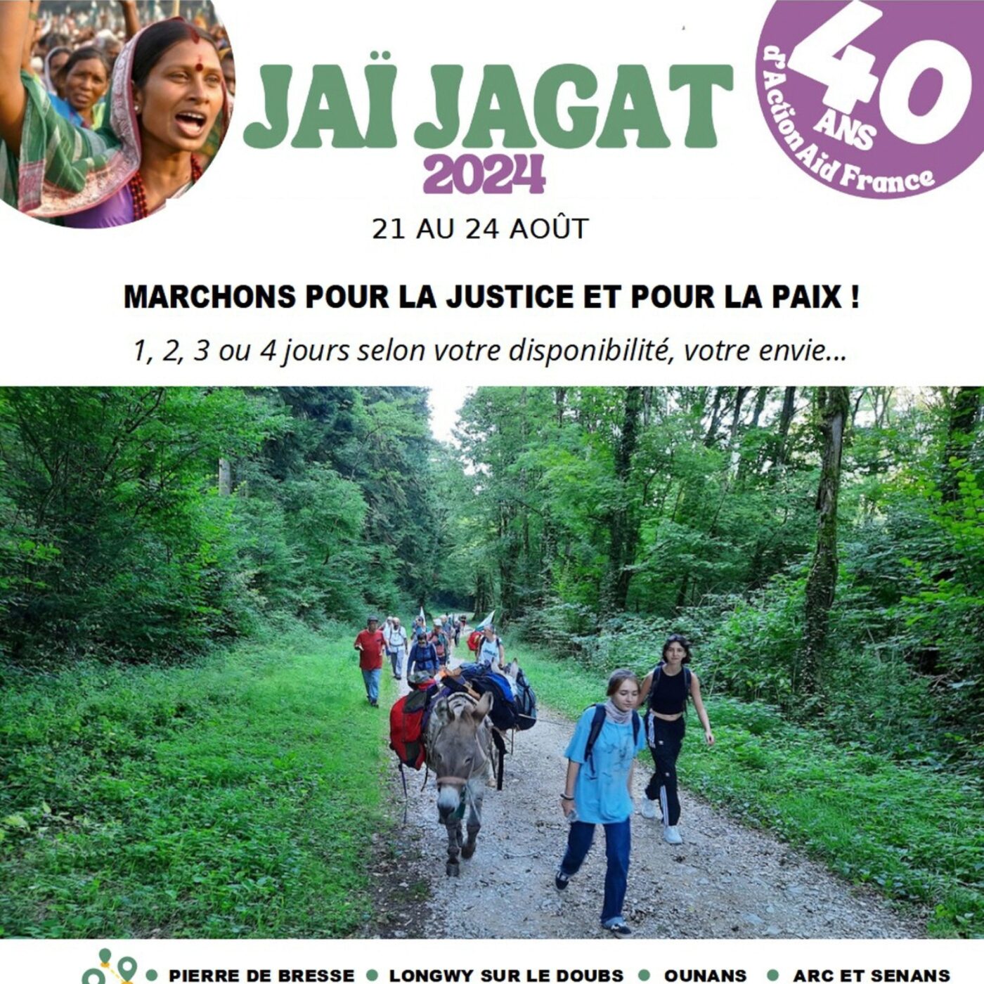 La marche Jaï Jagat pour la justice et pour la paix dans le Jura et le Doubs episode artwork