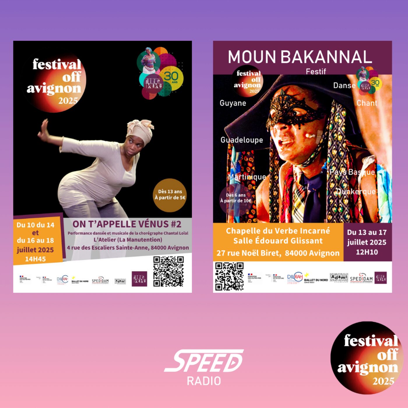 Interview du spectacle On t'appelle Vénus #2 et Moun Bakannal - Épopée pop - Festival OFF Avignon 2025 Interview du spectacle On t'appelle Vénus #2 et Moun Bakannal - Épopée pop - Festival OFF Avignon 2025