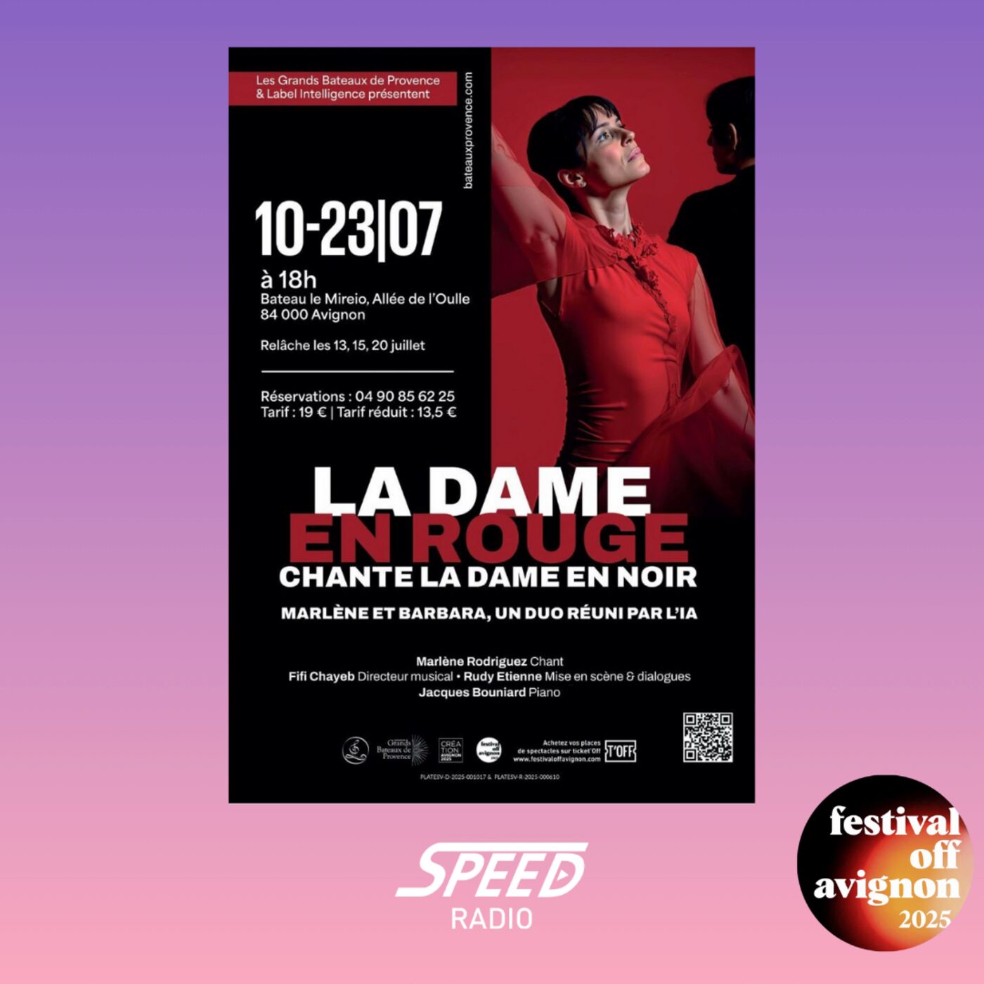 Interview de Marlène Rodriguez pour le spectacle la Dame en Rouge chante la Dame en Noir - Festival OFF Avignon 2025 Interview de Marlène Rodriguez pour le spectacle la Dame en Rouge chante la Dame en Noir - Festival OFF Avignon 2025