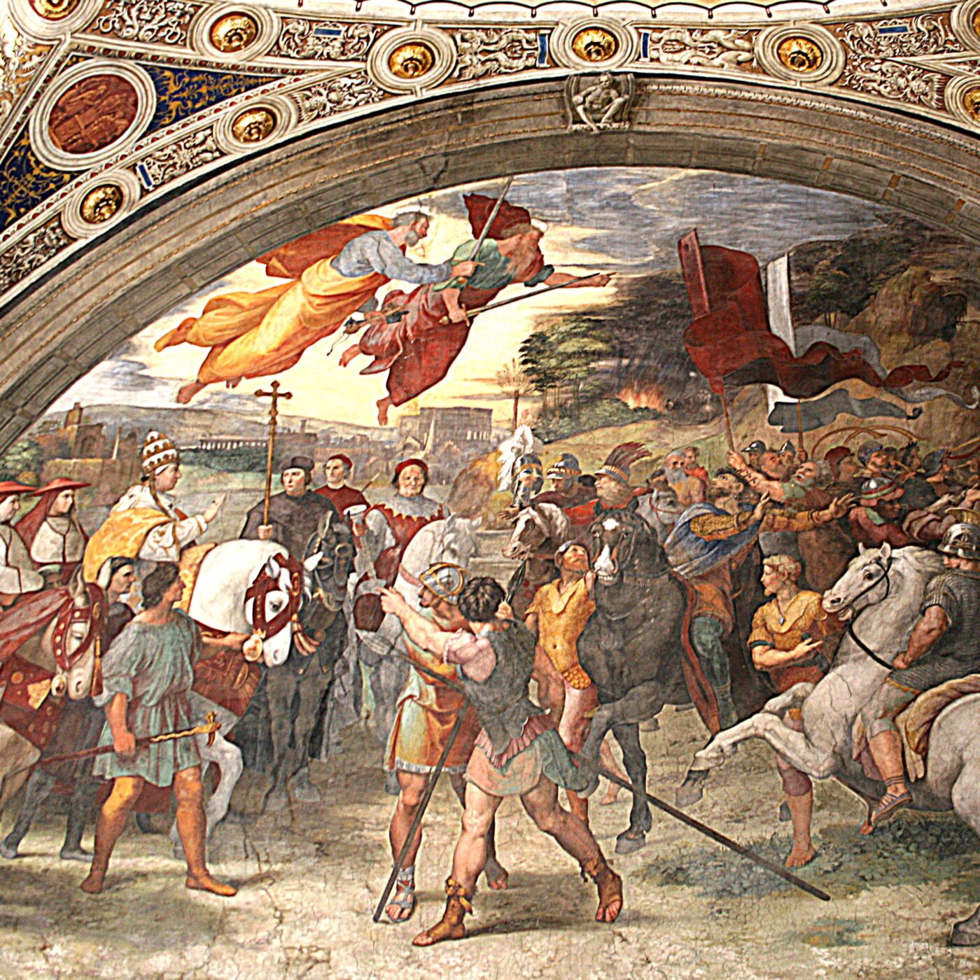 8 juillet 452 Le Pape Léon convint Attila de ne pas piller Rome episode artwork