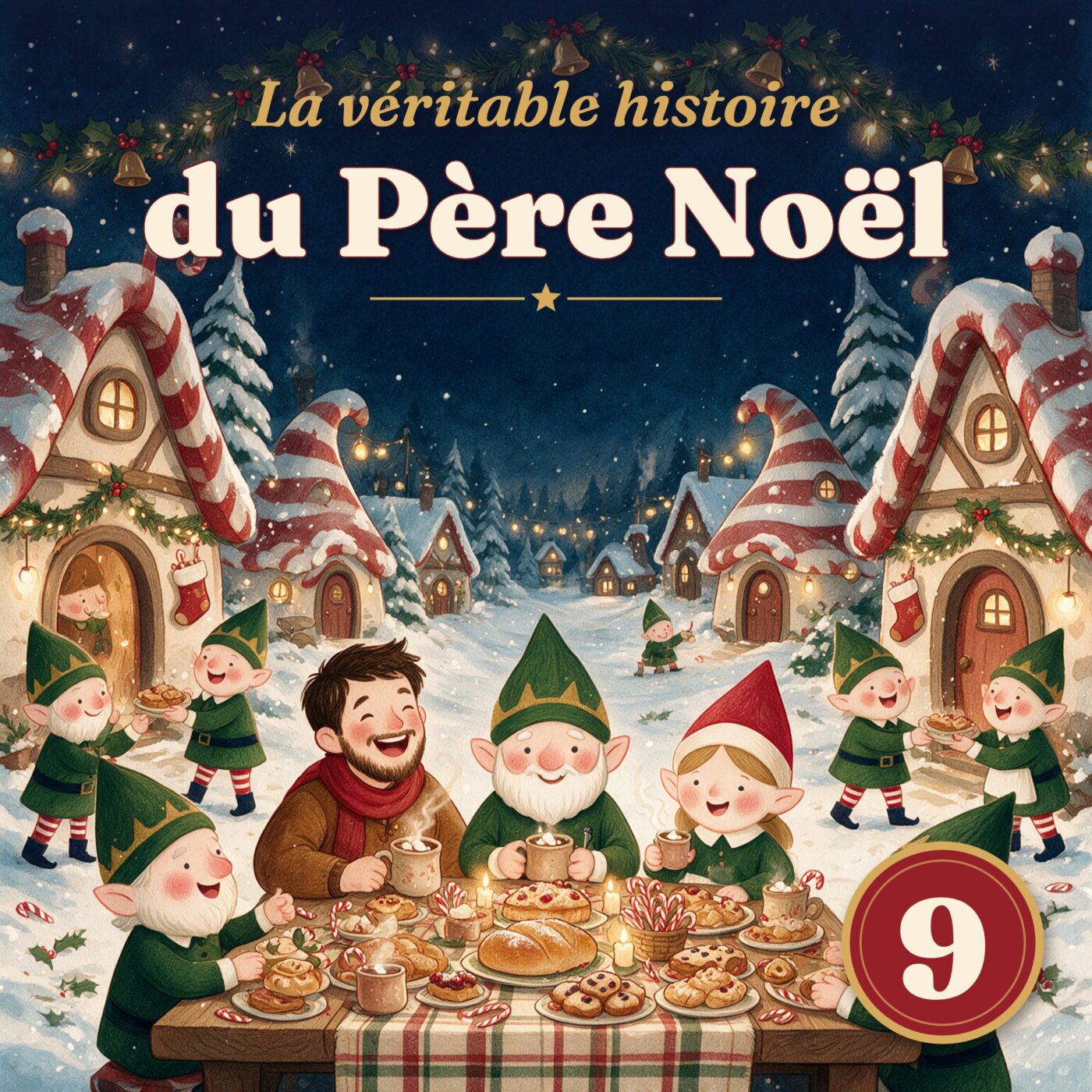 Couverture de 9 Décembre : L'histoire vraie du Père Noël !