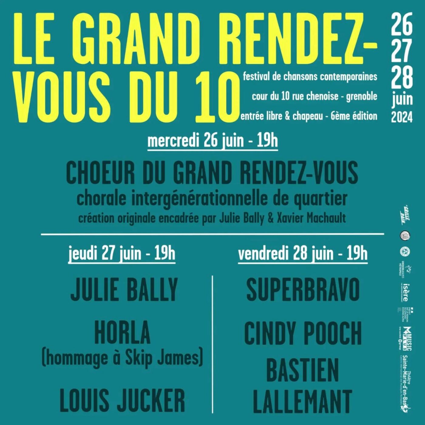 La chanson contemporaine résonne avec Le Grand Rendez-Vous du 10 ! episode artwork