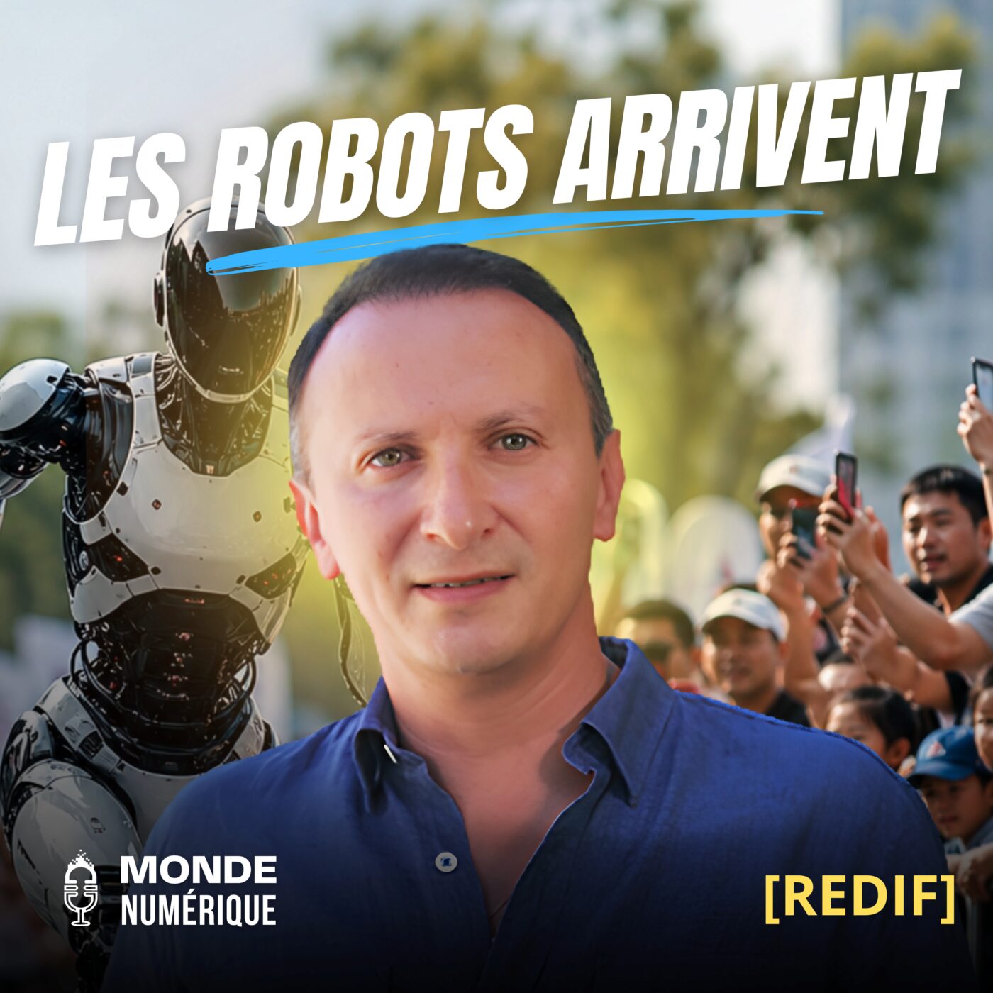 🎤 Comment la Chine prend une longueur d’avance dans la course aux robots humanoïdes (Stéphane Bohbot, Innov8) [REDIF] episode artwork