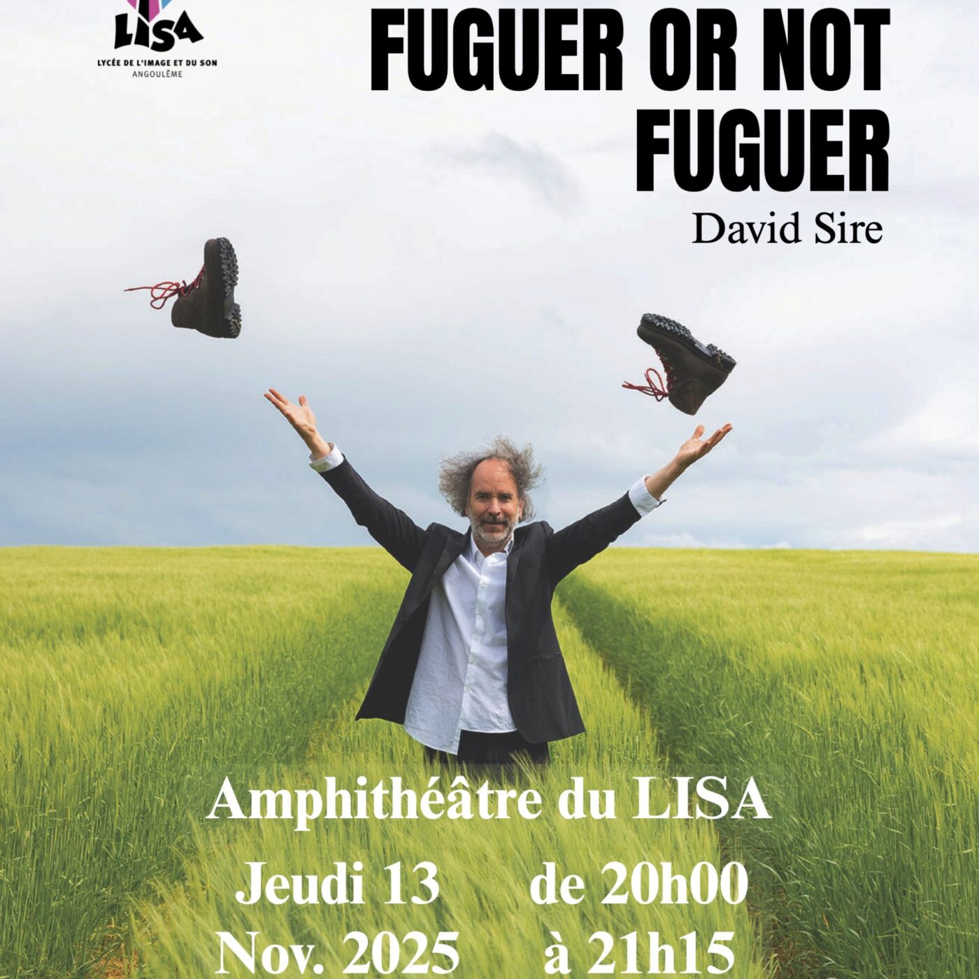David Sire et son récit "Fuguer or not fuguer" à voir au LISA le 13 novembre episode artwork