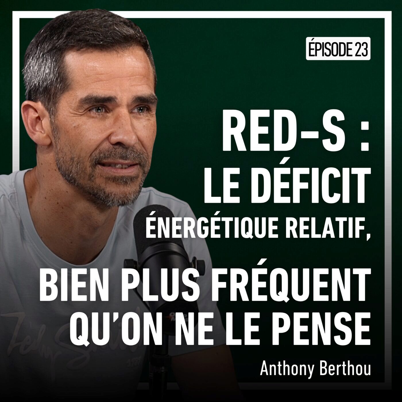 RED-S : le déficit énergétique relatif, bien plus fréquent qu'on le pense episode artwork