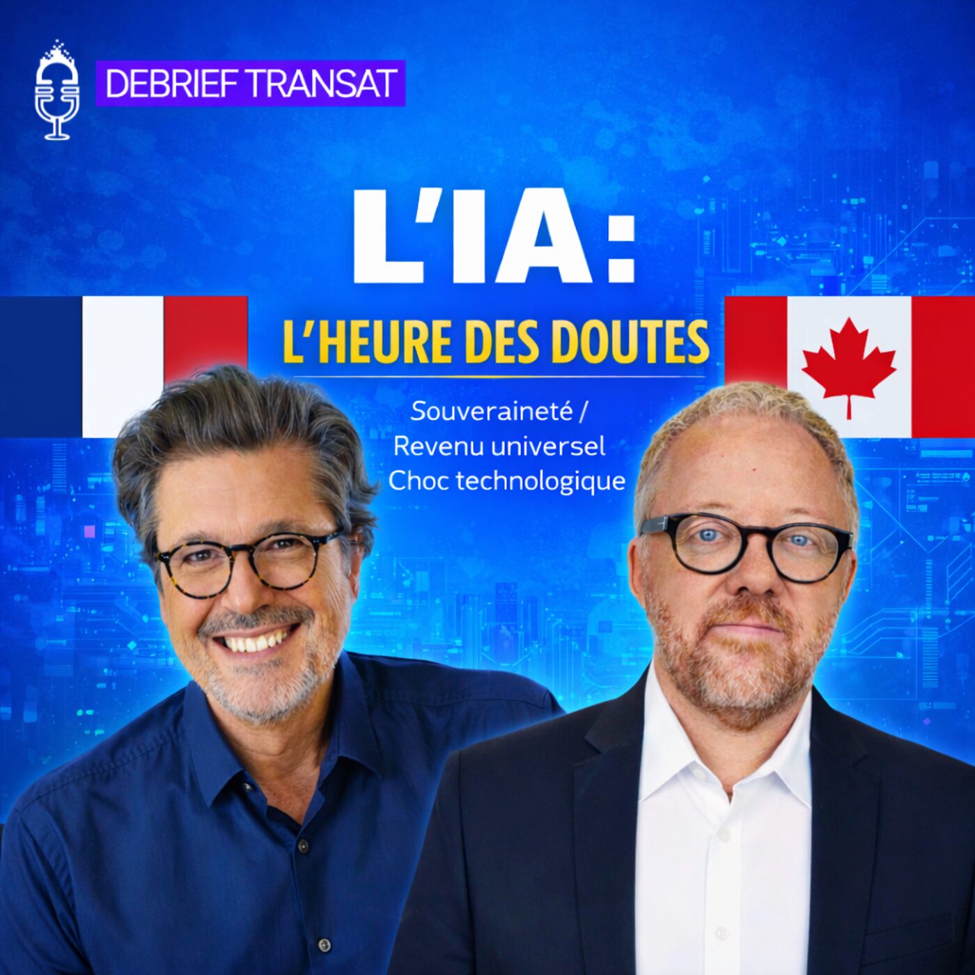 🇫🇷🇨🇦 Debrief Transat – Critiques de l'IA, revenu universel et souveraineté