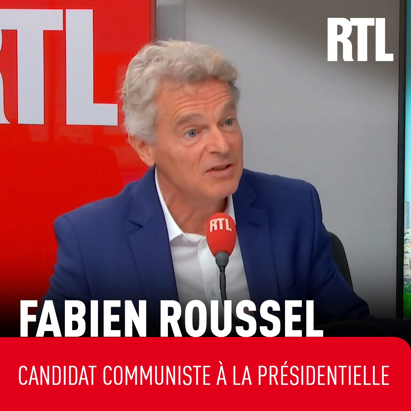 Fabien Roussel, candidat PCF à la présidentielle 2027, réclame que la nouvelle 2 CV électrique "soit produite en France et proposée à moins de 10.000 euros"
