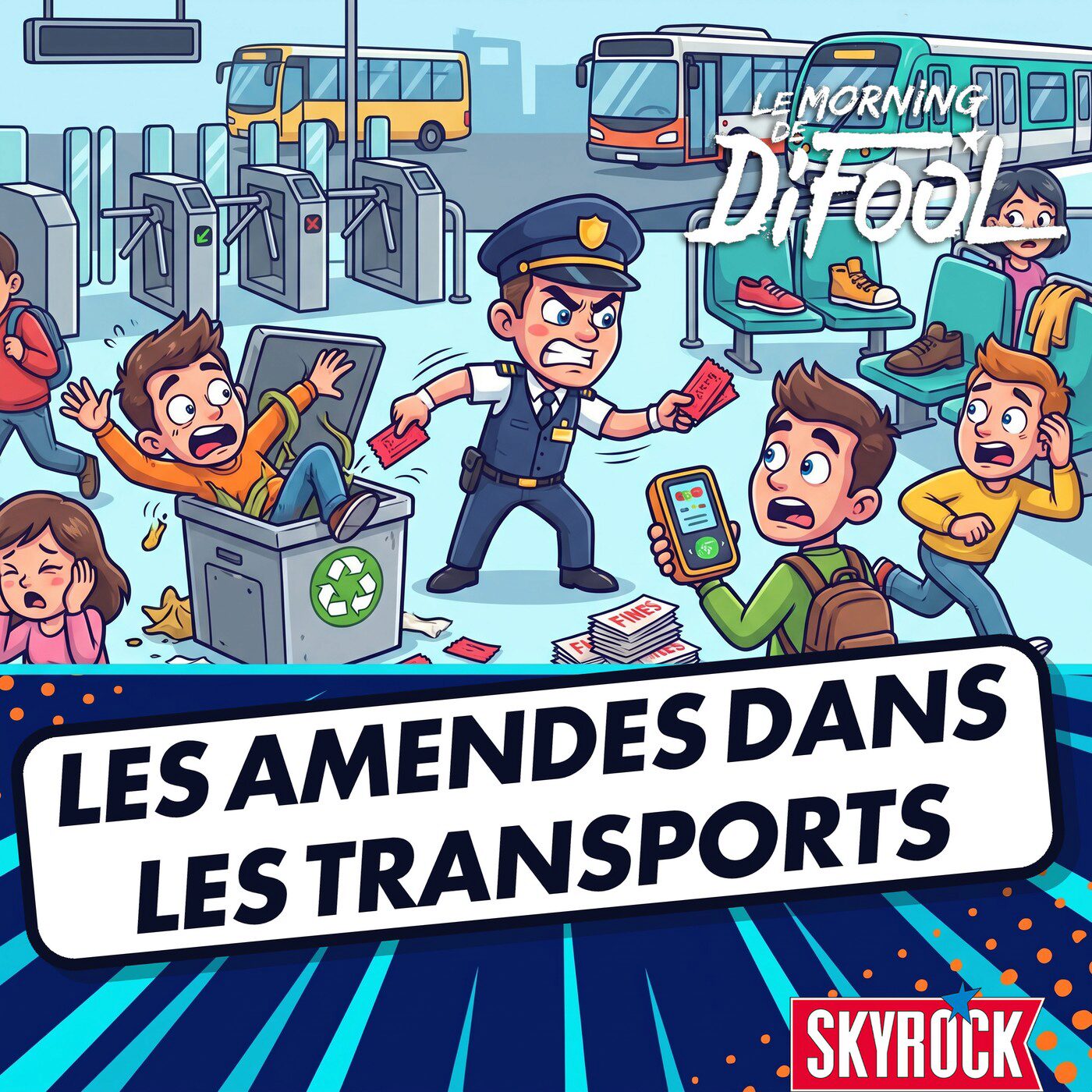 Les amendes dans les transports