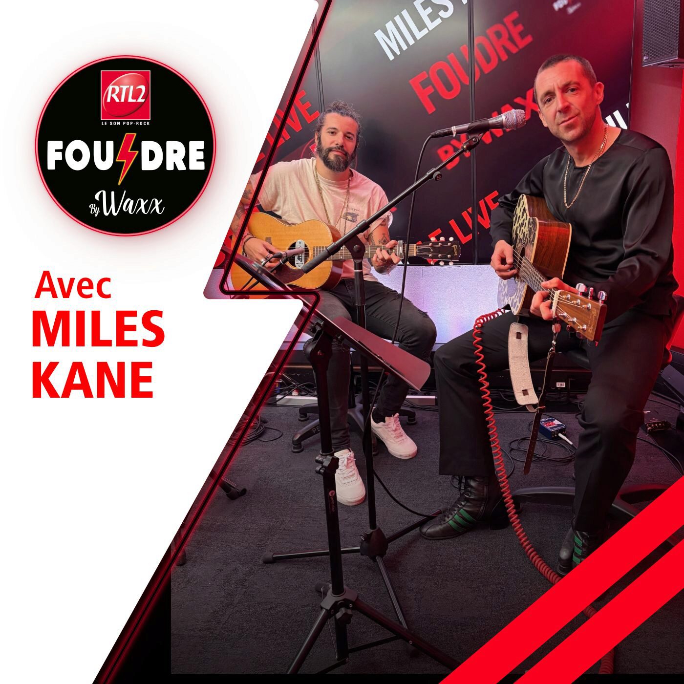 Miles Kane & Waxx interprètent "Love is Cruel" en live dans Foudre
