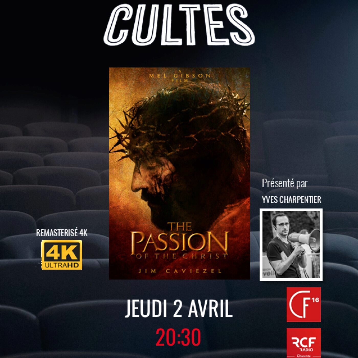 Le film La Passion du Christ programmé jeudi au CGR à Angoulême episode artwork