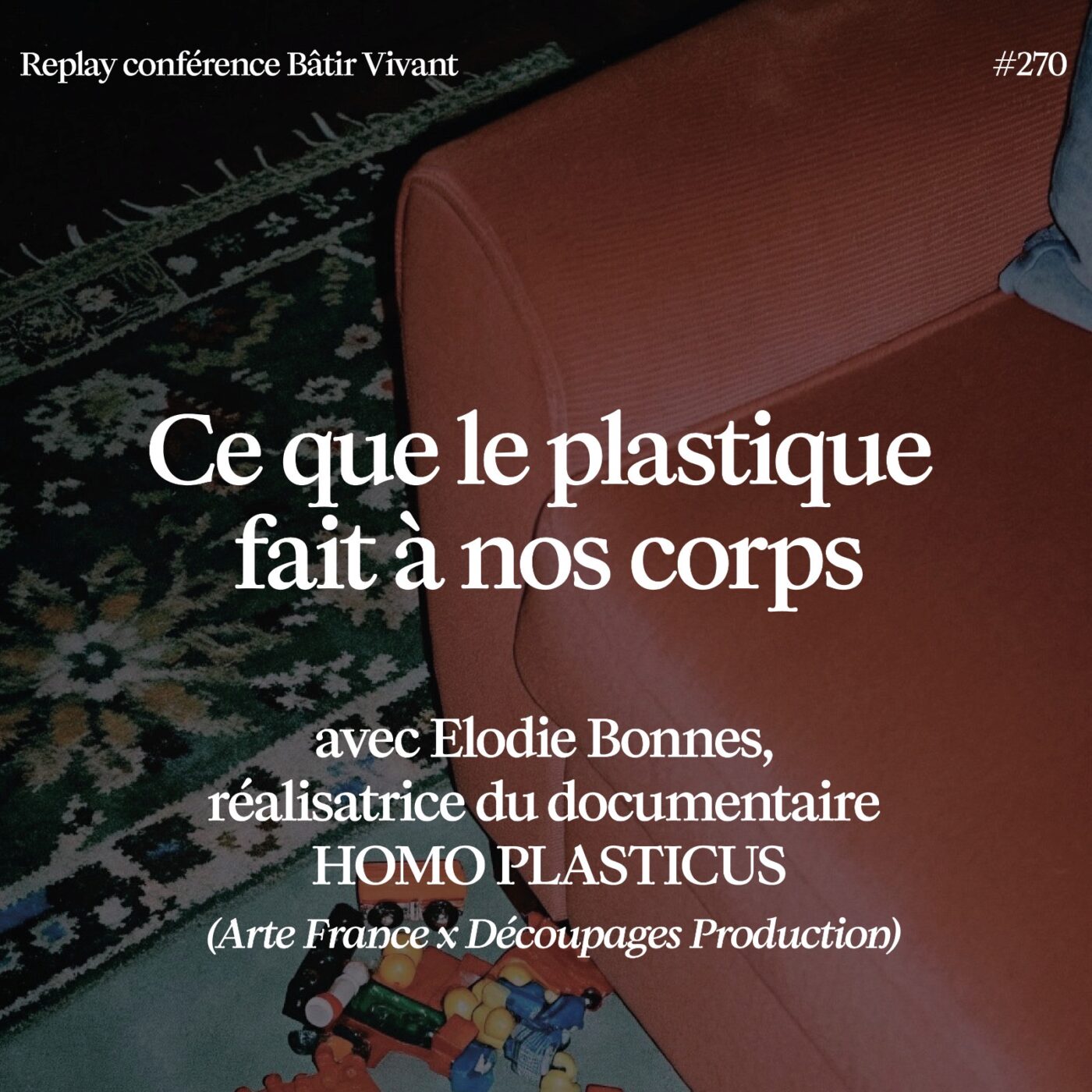#270 - Ce que le plastique fait à nos corps avec Elodie Bonne, réalisatrice du documentaire HOMO PLASTICUS (Arte France x Découpages Production) episode artwork