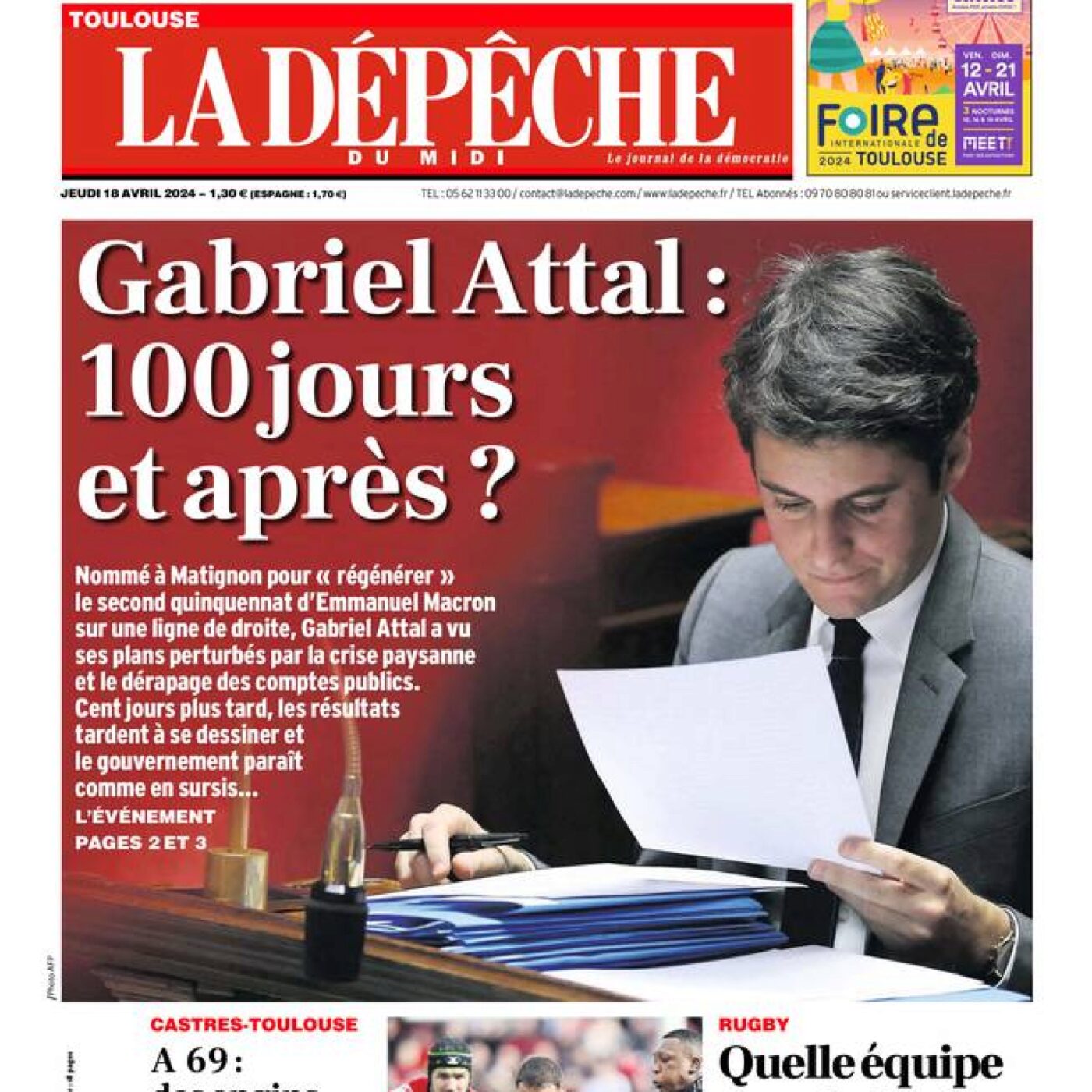 La revue de presse des quotidiens
