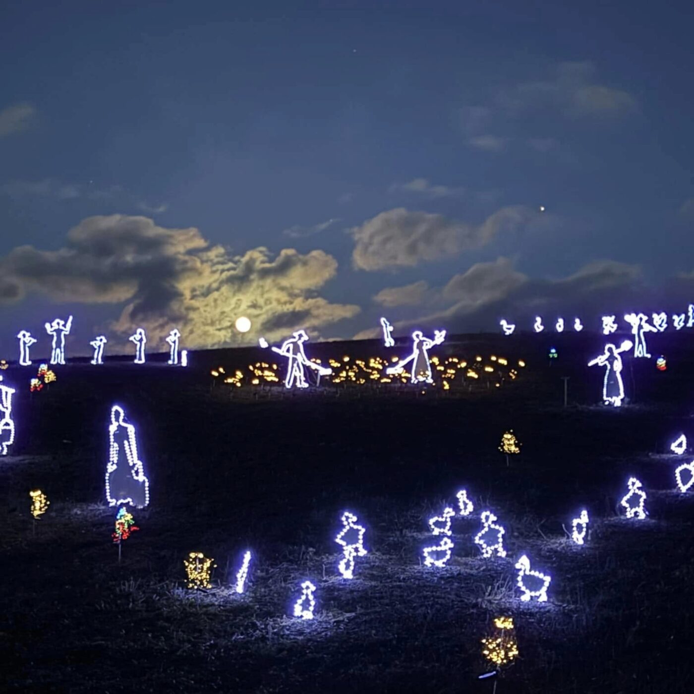 La plus grande crèche lumineuse du monde est dans l'Aude