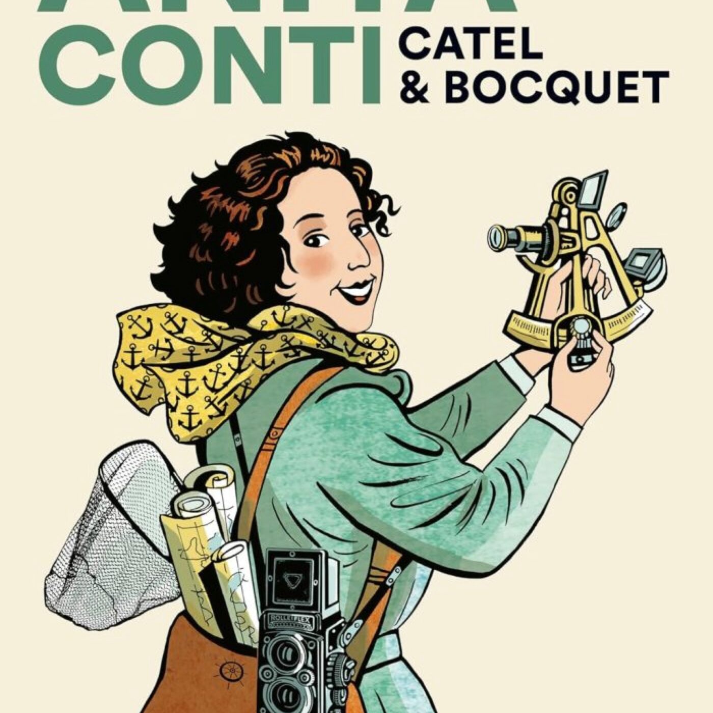 "Anita Conti" - Catel et Bocquet (ed Casterman) episode artwork