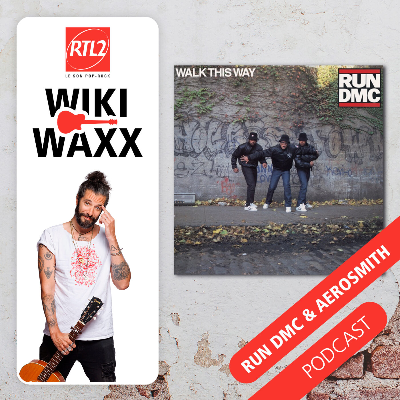 Run-DMC & Aerosmith "Walk This Way" - WikiWaxx episode artwork