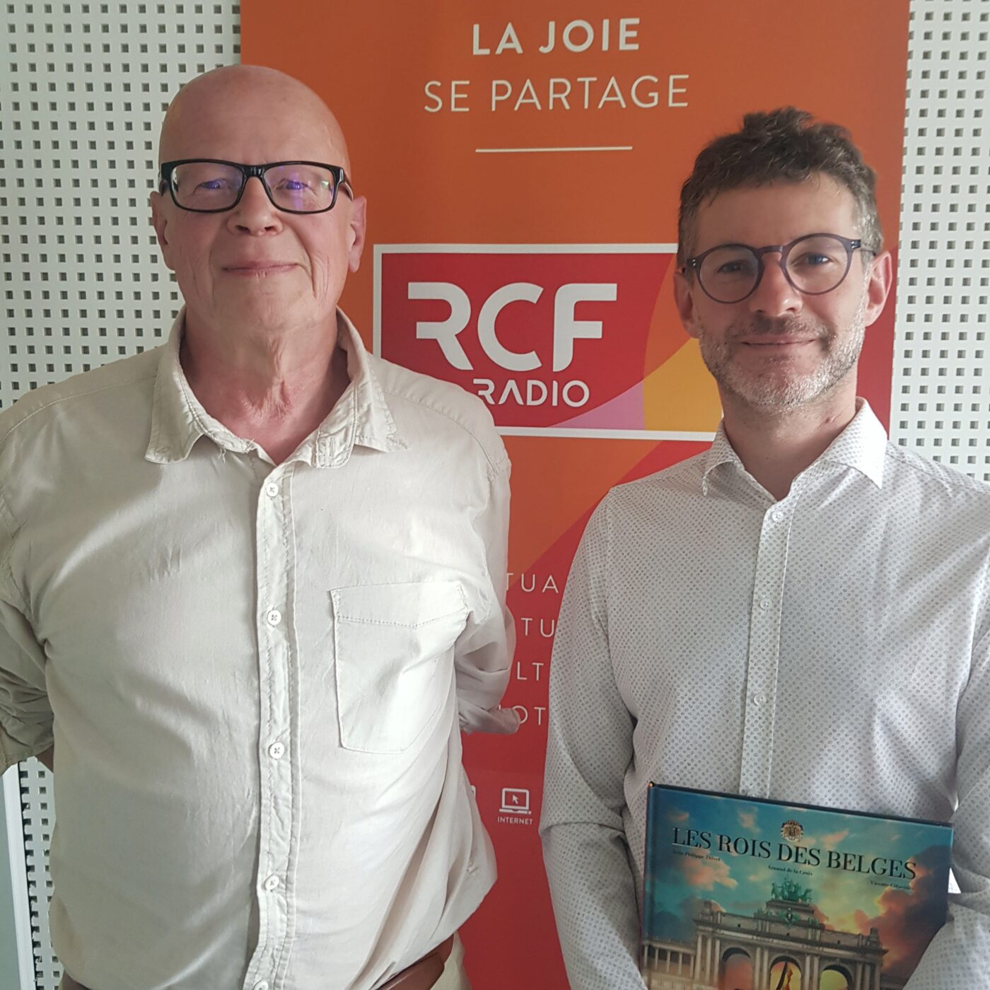 Arnaud de la Croix et Jean-Philppe Thivet pour la  BD "Les rois des Belges" episode artwork