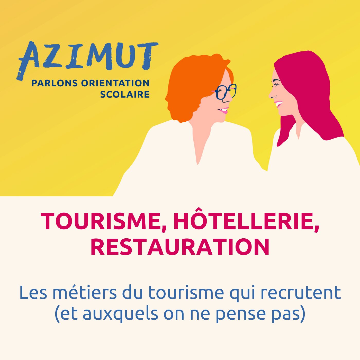 episode cover Les métiers du tourisme qui recrutent (et auxquels on ne pense pas)