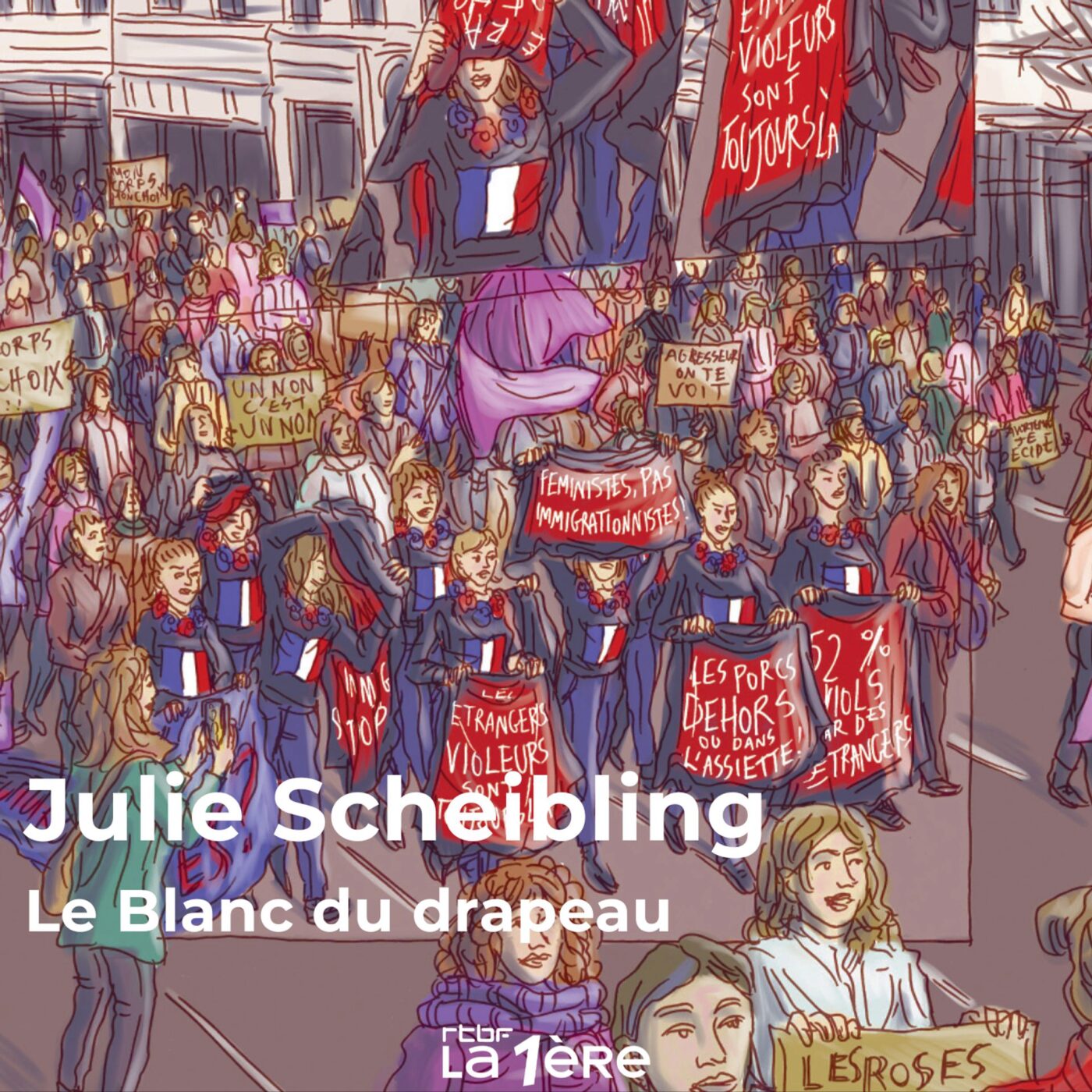 Julie Scheibling et "Le Blanc du drapeau" : Une BD-enquête immersive au coeur de l’extrême-droite dans un lycée français