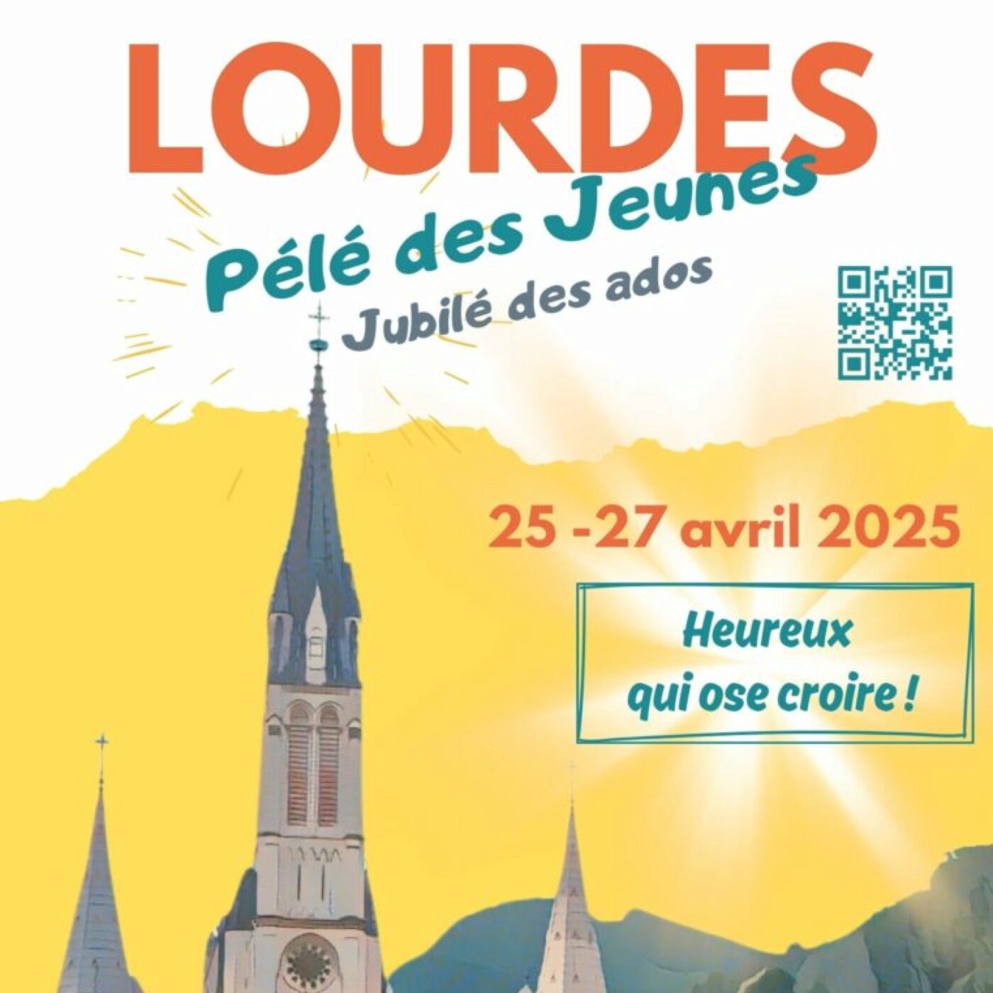 Le pèlerinage des jeunes du 25 au 27 avril episode artwork